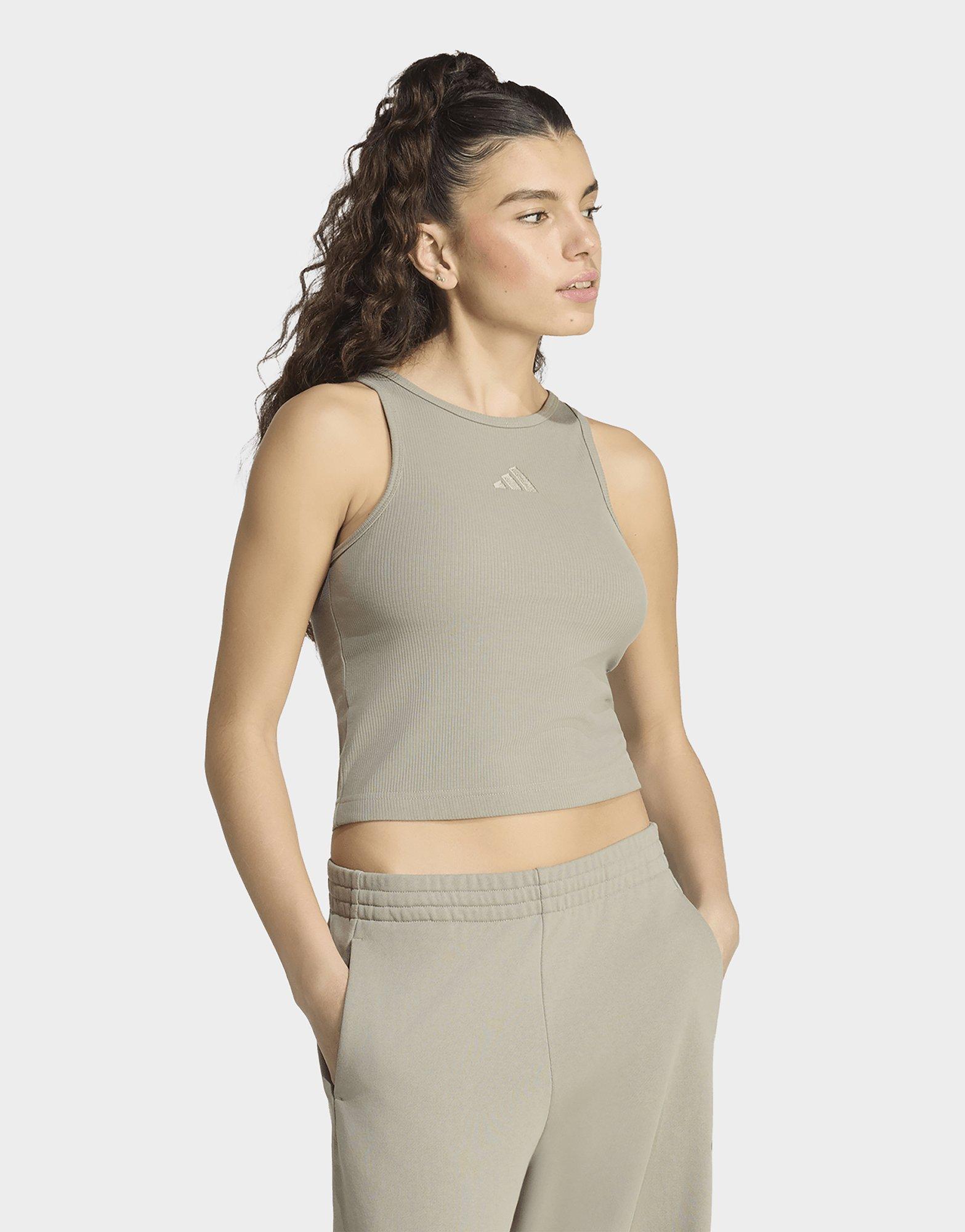 adidas Kit Small Logo Rib Tank
