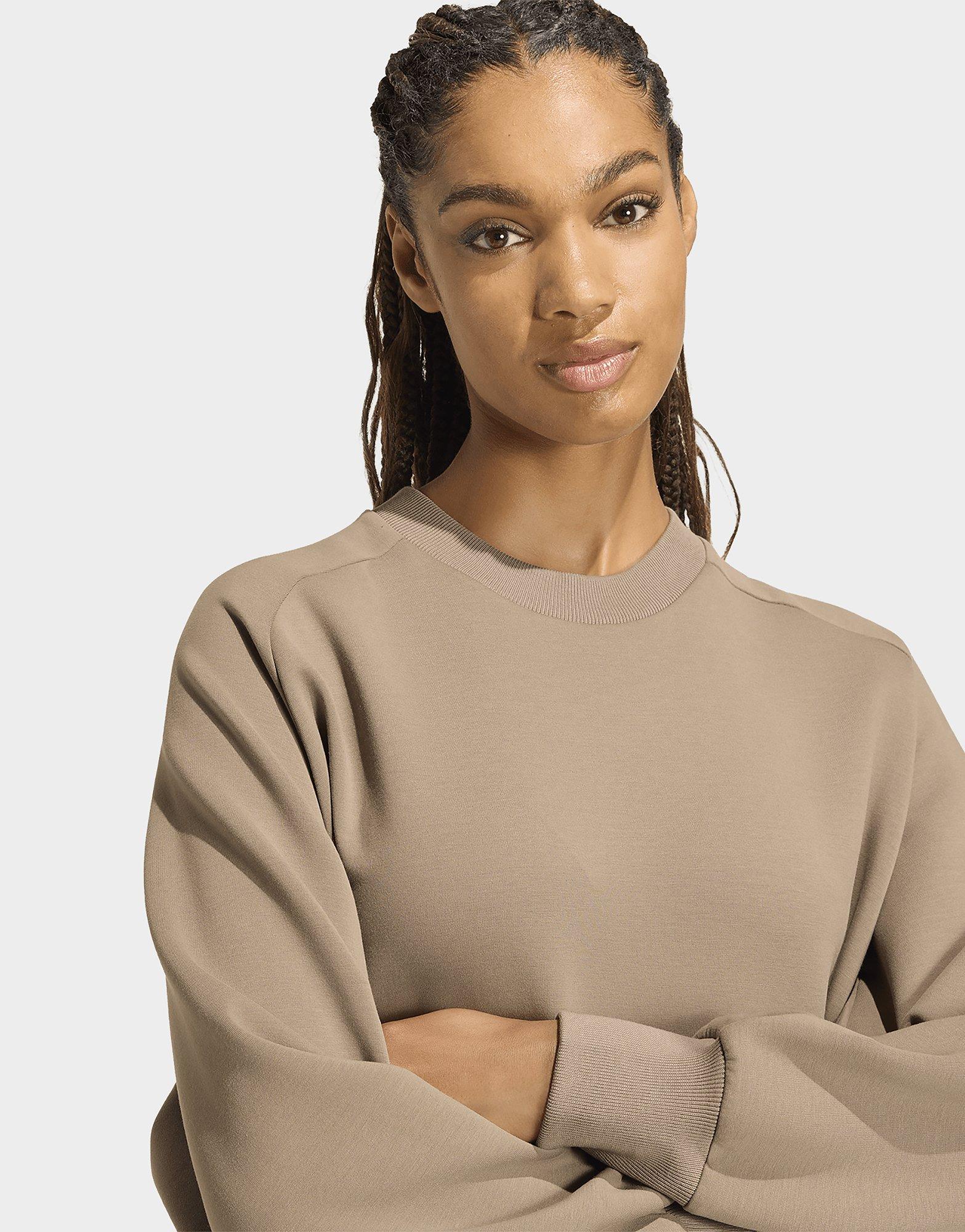 adidas Soft Lux Sweatshirt, Locker Geschnitten