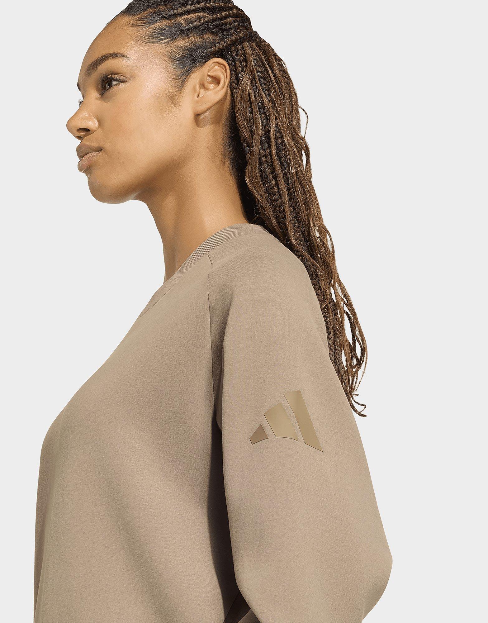 adidas Soft Lux Sweatshirt, Locker Geschnitten