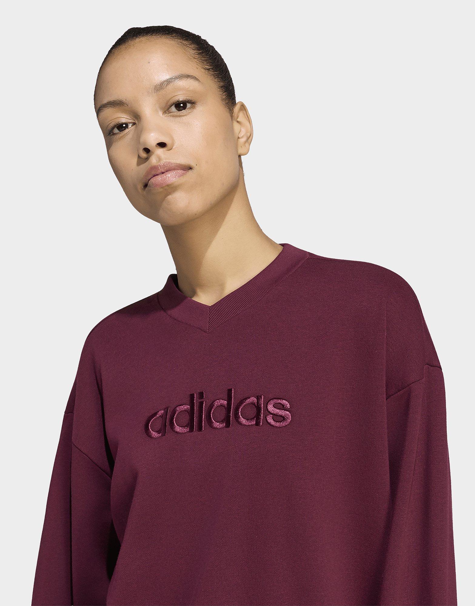adidas Sudadera Seasonal Essentials De Raso Y Cuello De Pico