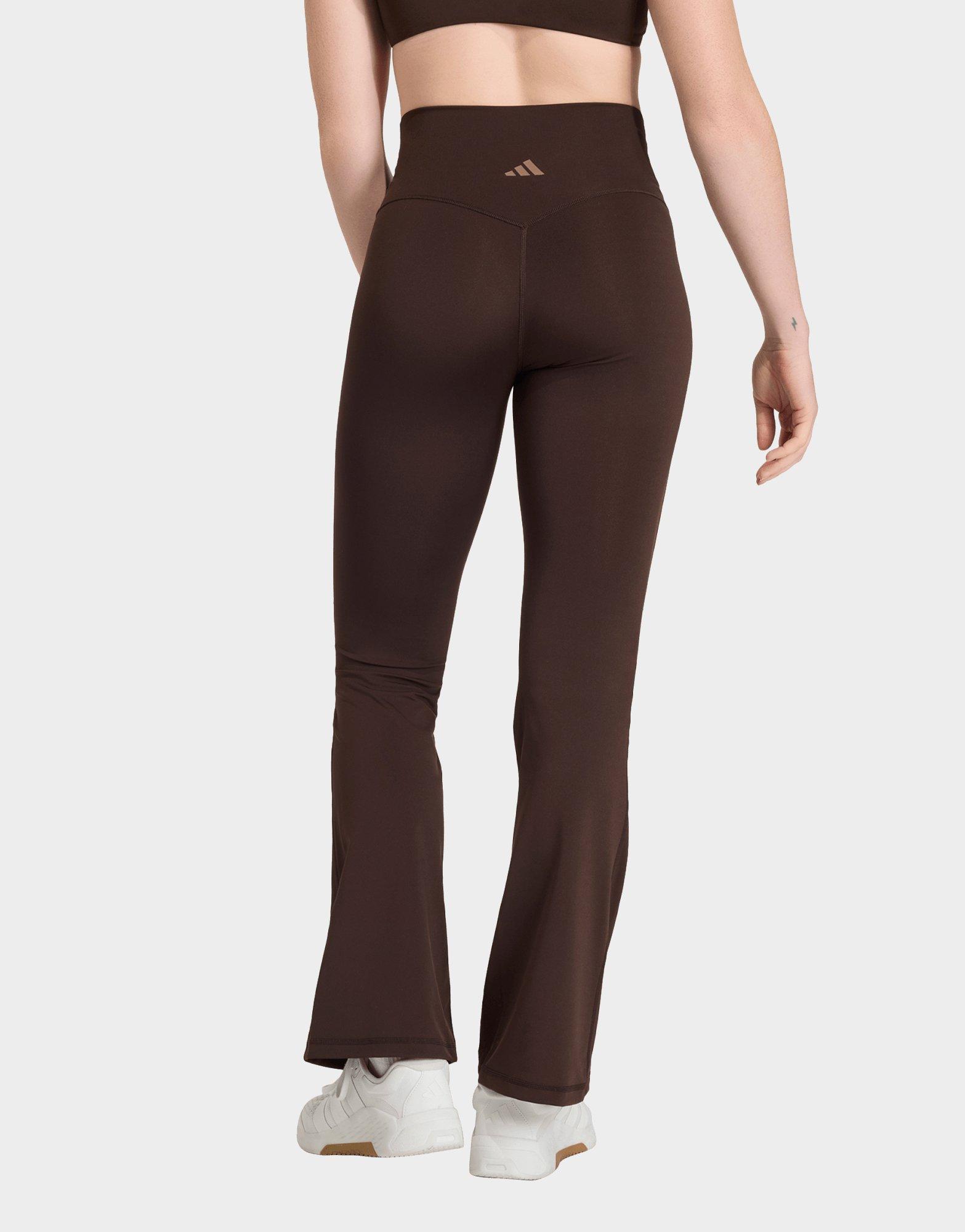 adidas 3-STRIPES STUDIO ALL ME FLARE X-OVER LEGGINGS