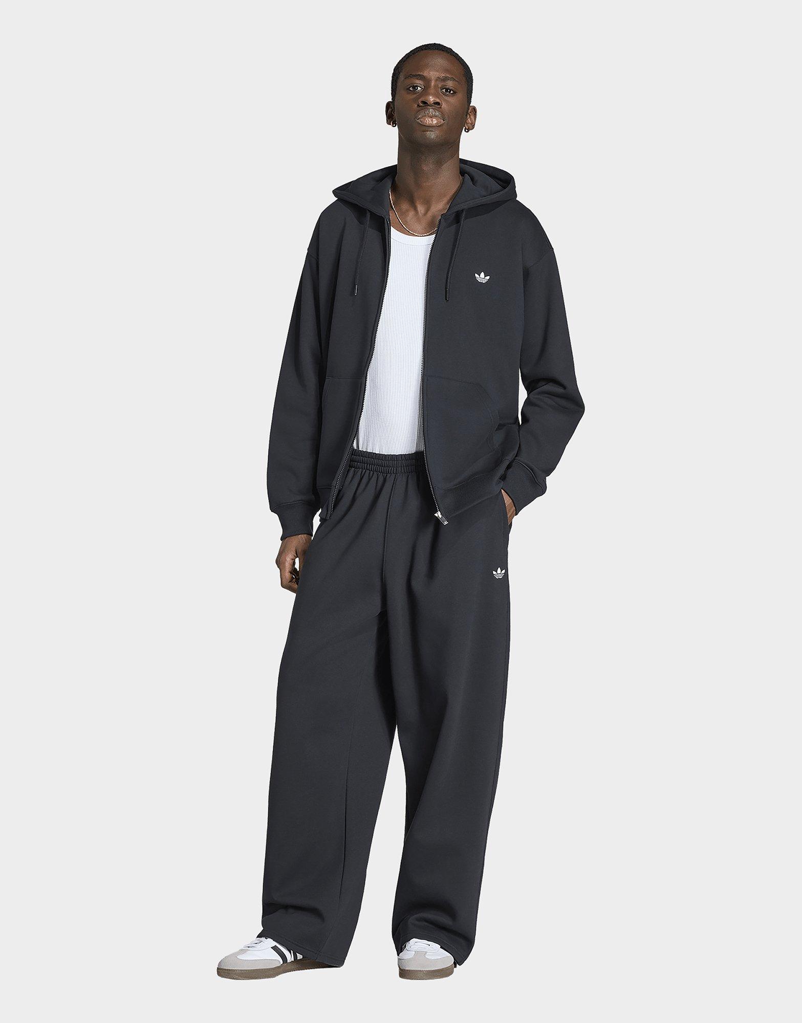 adidas Veste À Capuche Zip Intégral Large Trèfle Essentials