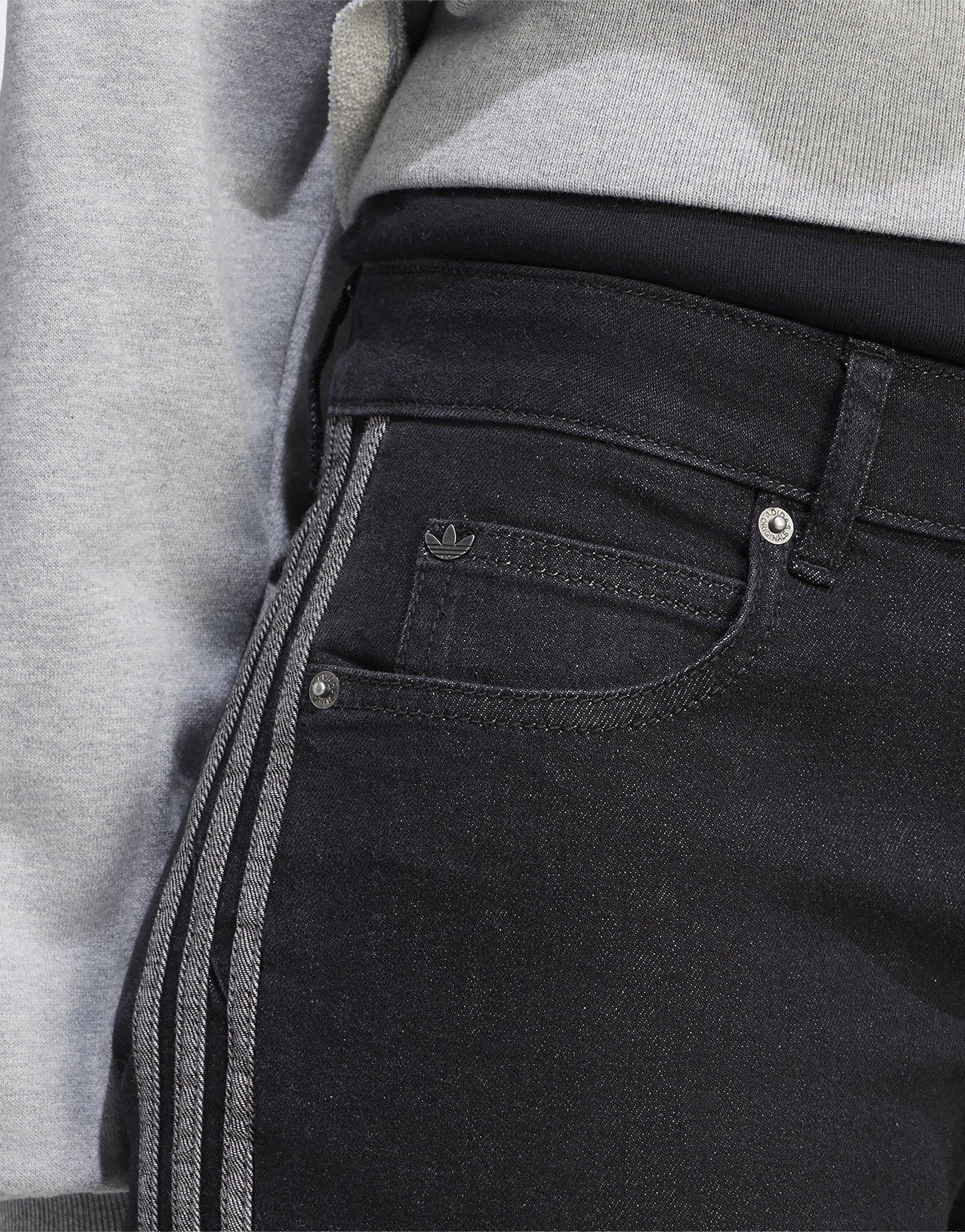adidas Pantalon Denim Taille Basse Et Jambes Évasées Sst