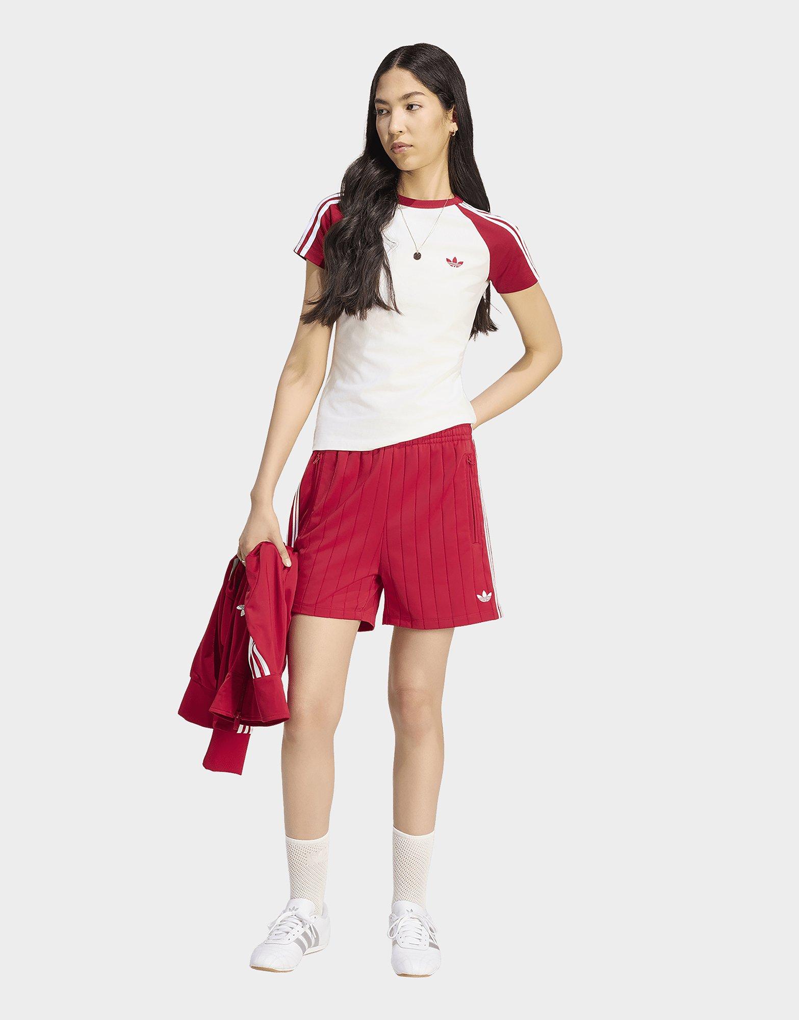 adidas Pinstripe Firebird Shorts