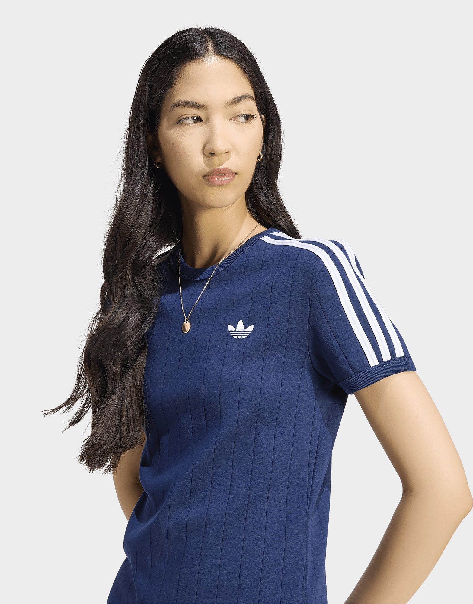adidas T-shirt, Schmal Geschnitten, Nadelstreifen