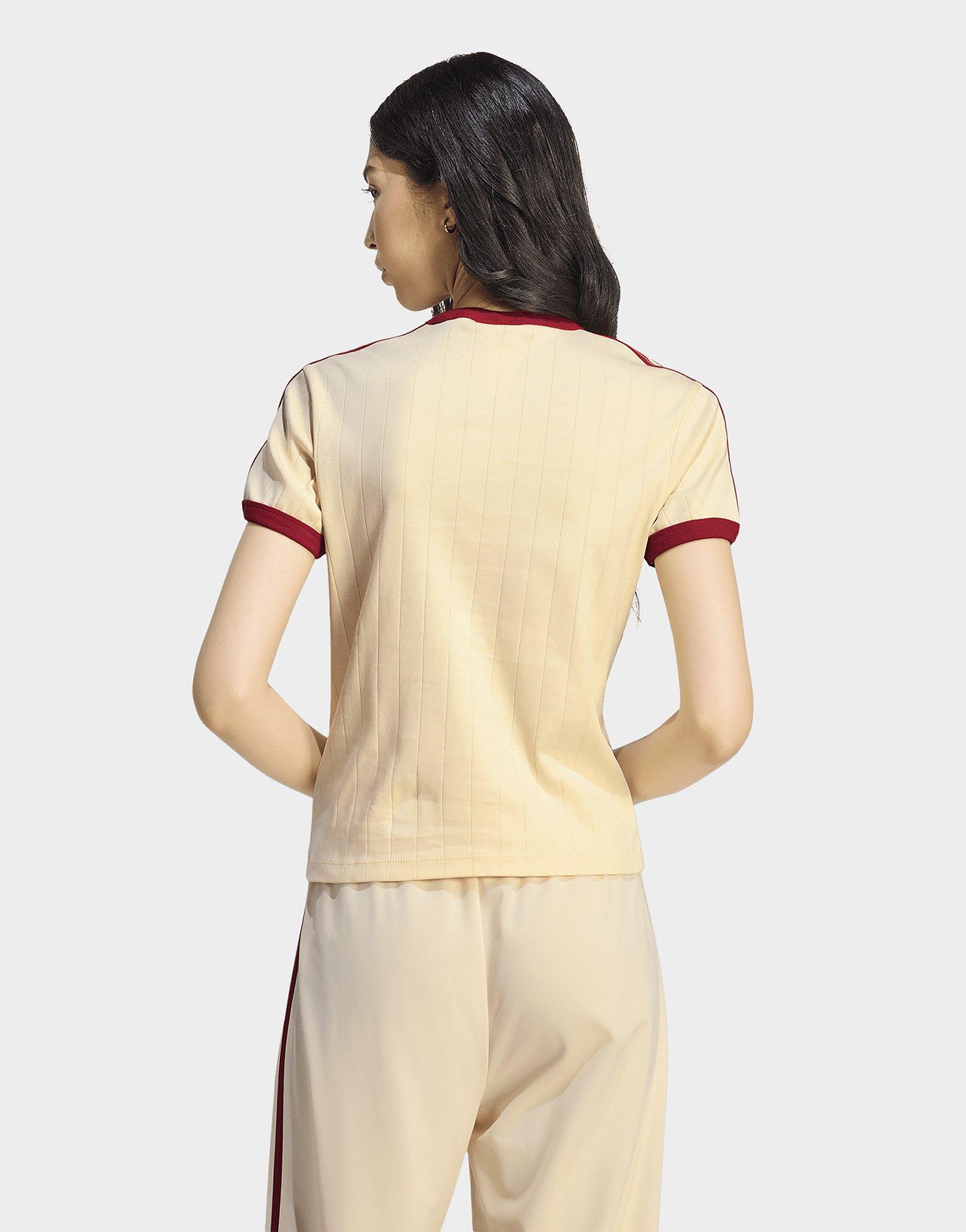 adidas T-shirt, Schmal Geschnitten, Nadelstreifen