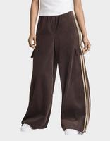 adidas Pantaloni Cargo In Velluto A Coste Con Dettagli A 3 Strisce