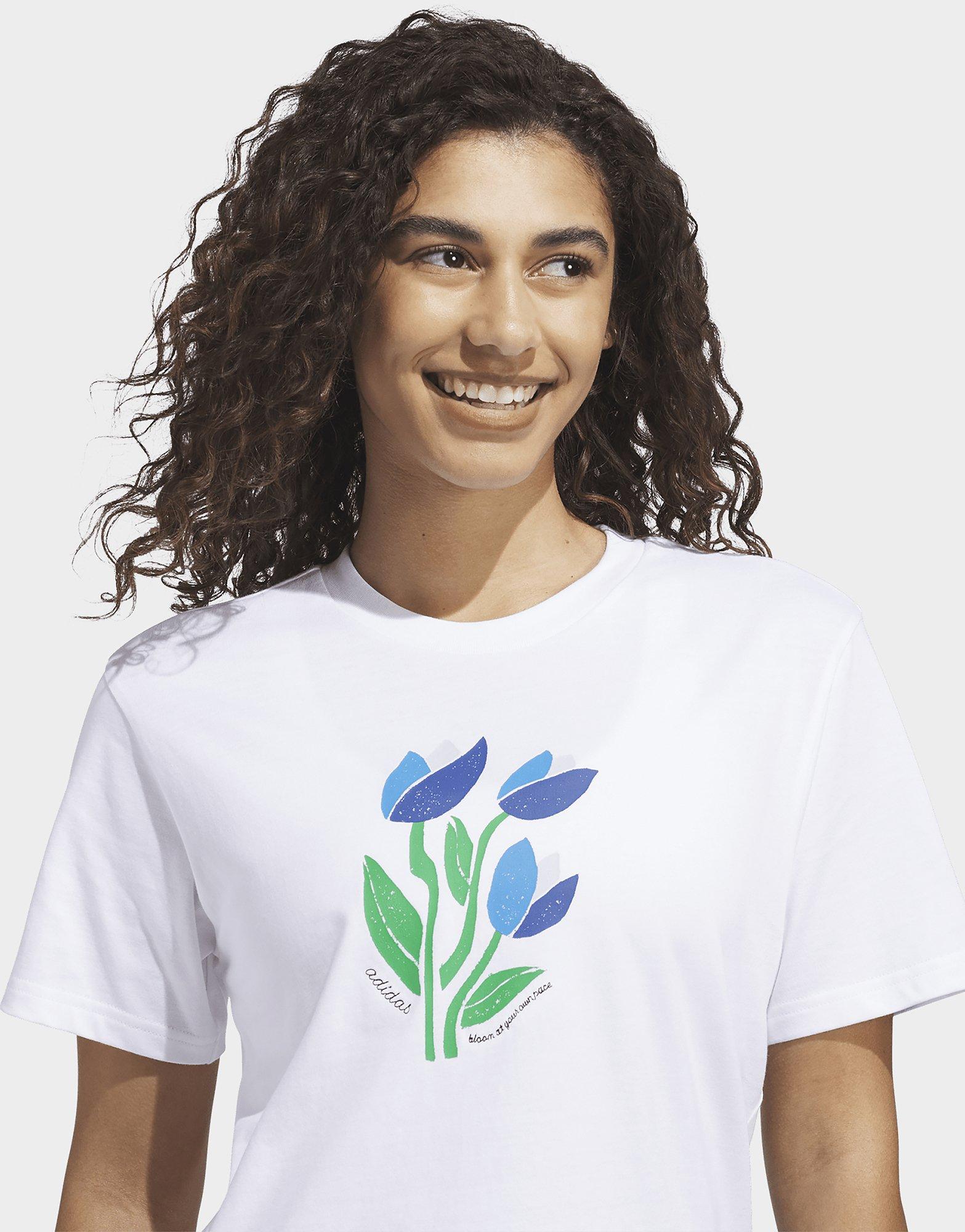 adidas Bloom At Your Own Pace Grafik T-shirt