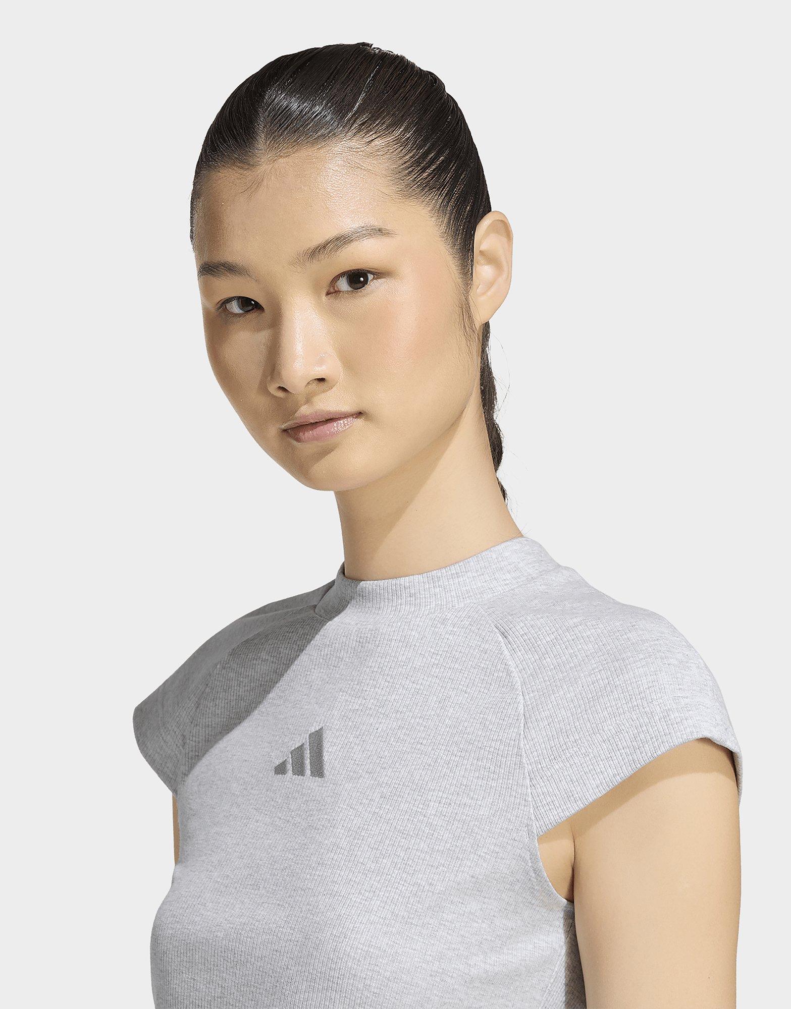 adidas Adidas Kit T-shirt, Gerippt, Kleines Logo
