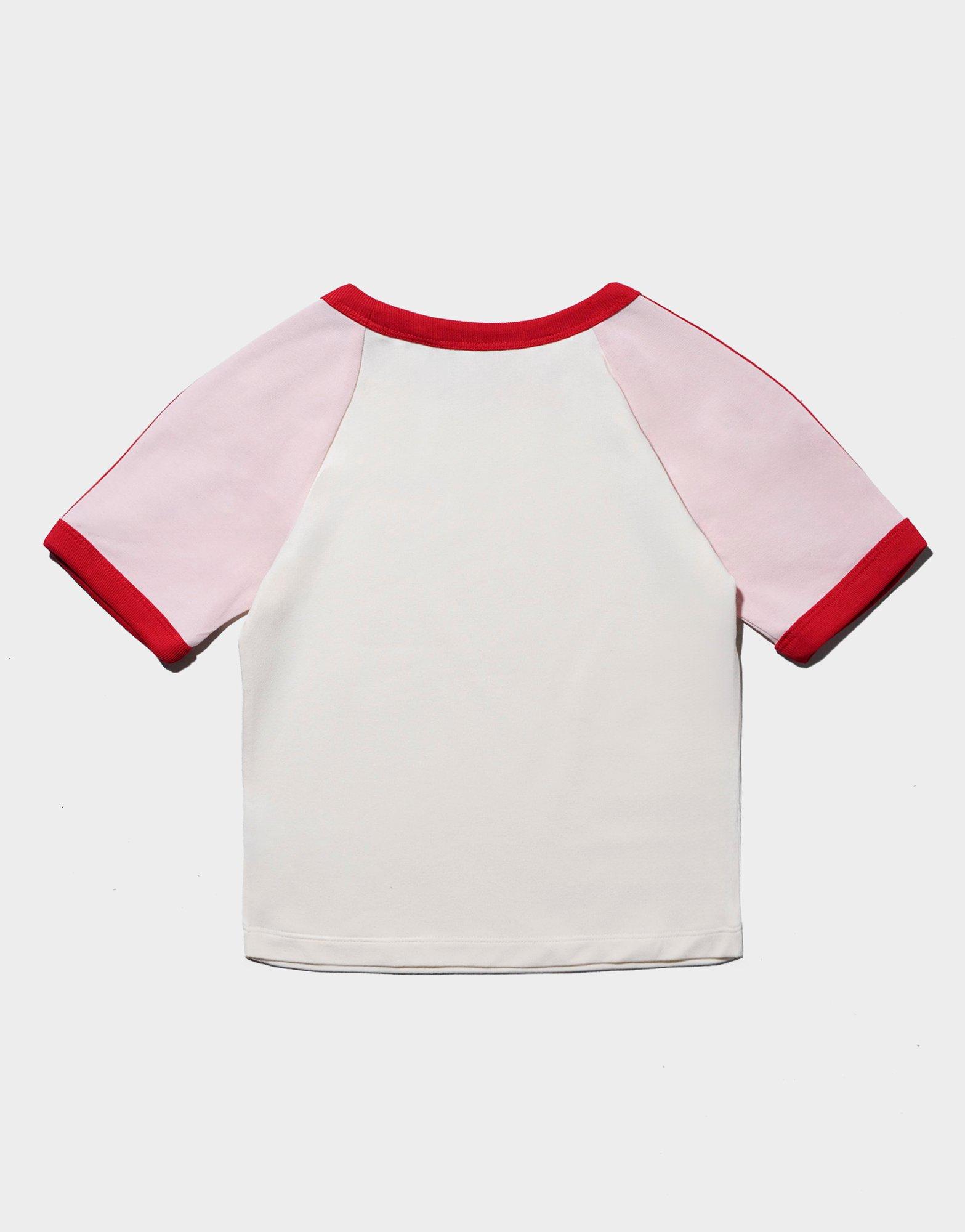 adidas 3 STRIPES SLIM TEE HEART