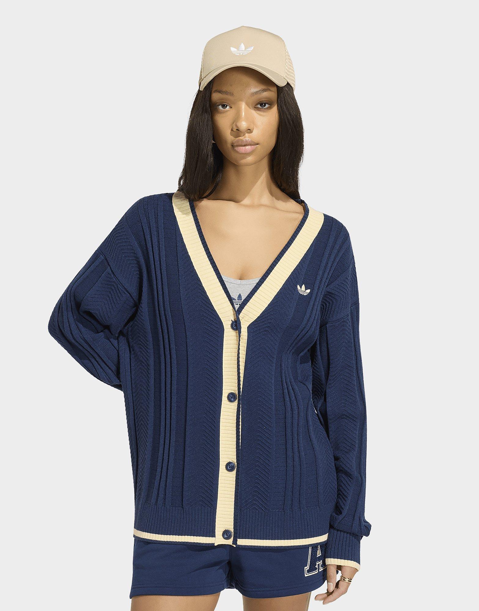 adidas Cable Knit Cardigan
