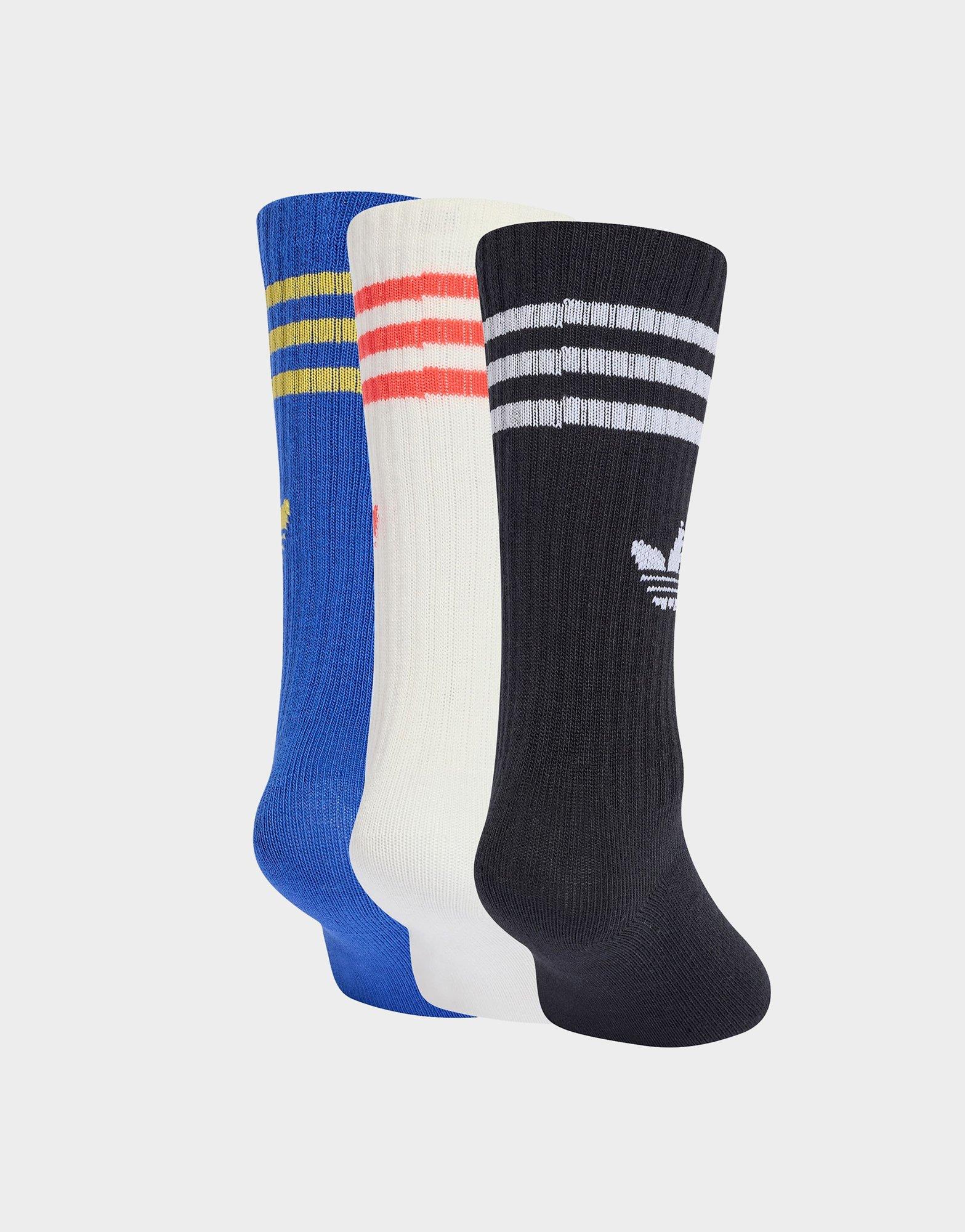 adidas Calzini A 3 Strisce Crew 6 Paia Bambini