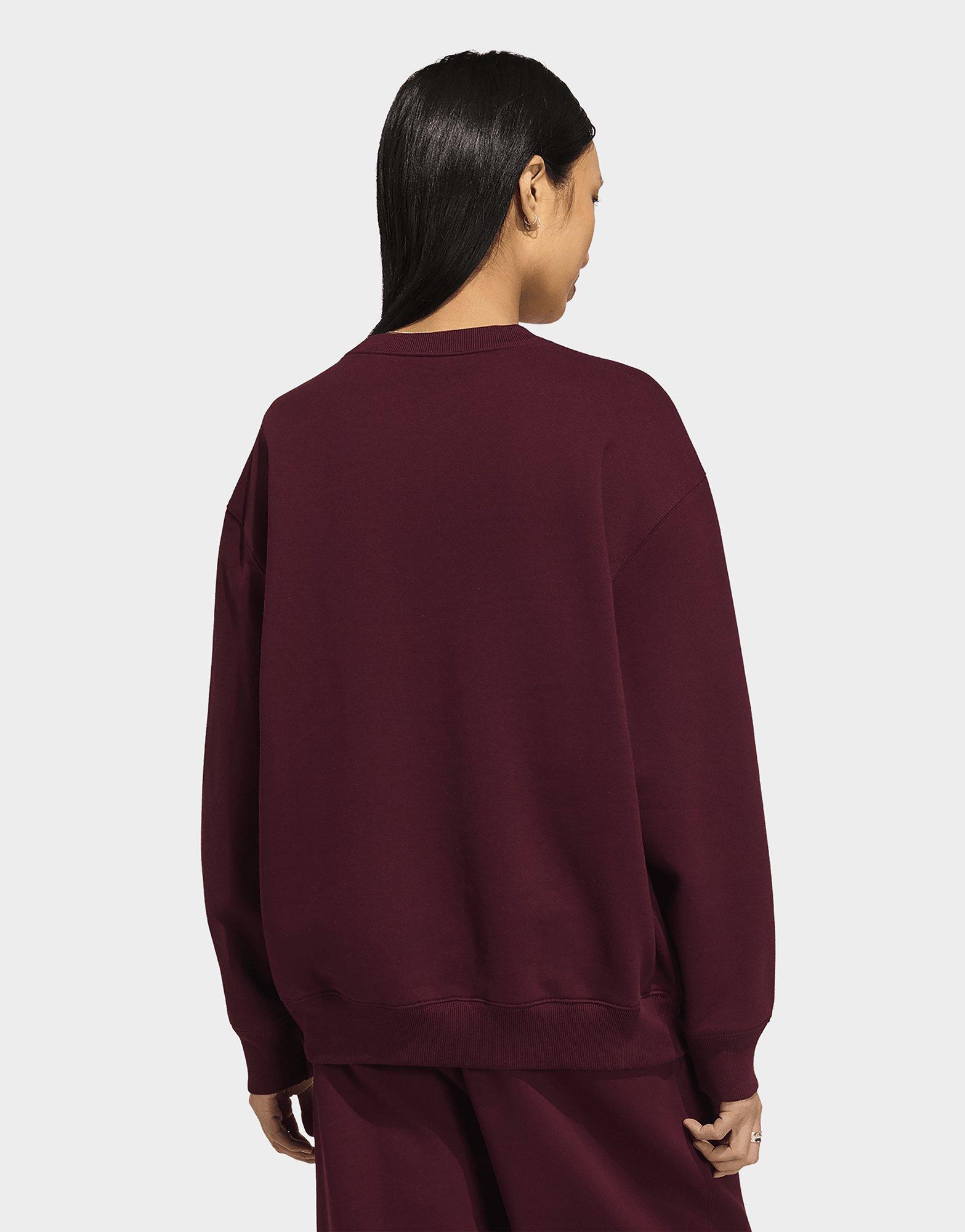 adidas Essentials Crew Long Fleece Os Sweatshirt