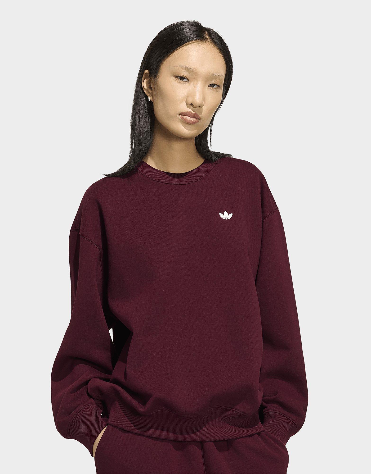 adidas Essentials Crew Long Fleece Os Sweatshirt