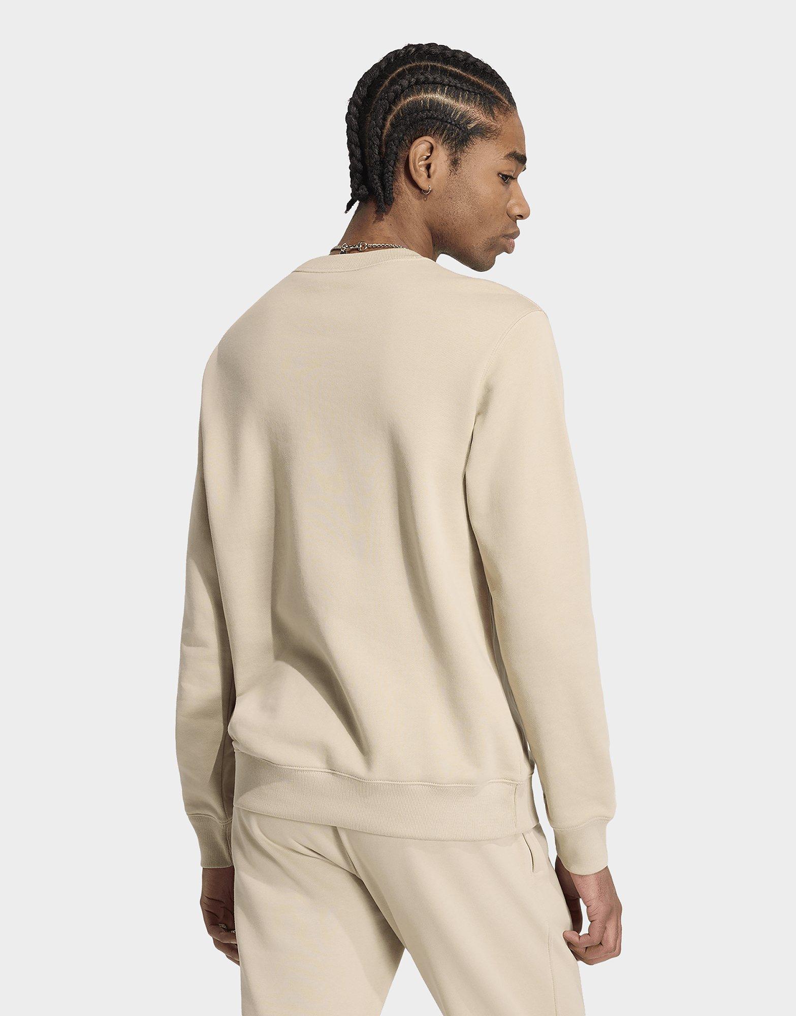 adidas Trefoil Essentials Crew French Terry Sweatshirt