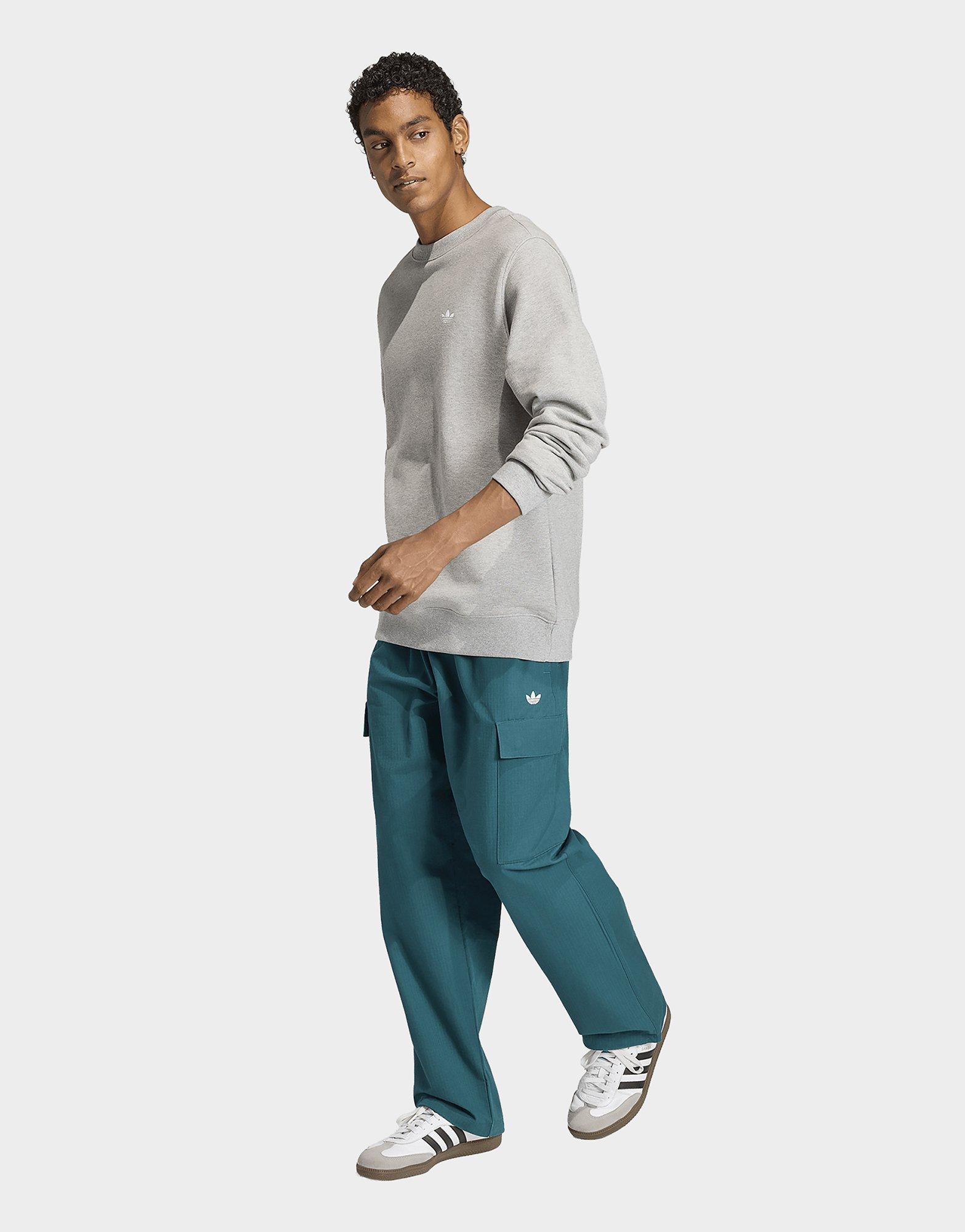 adidas Trefoil Essentials Crew French Terry Sweatshirt