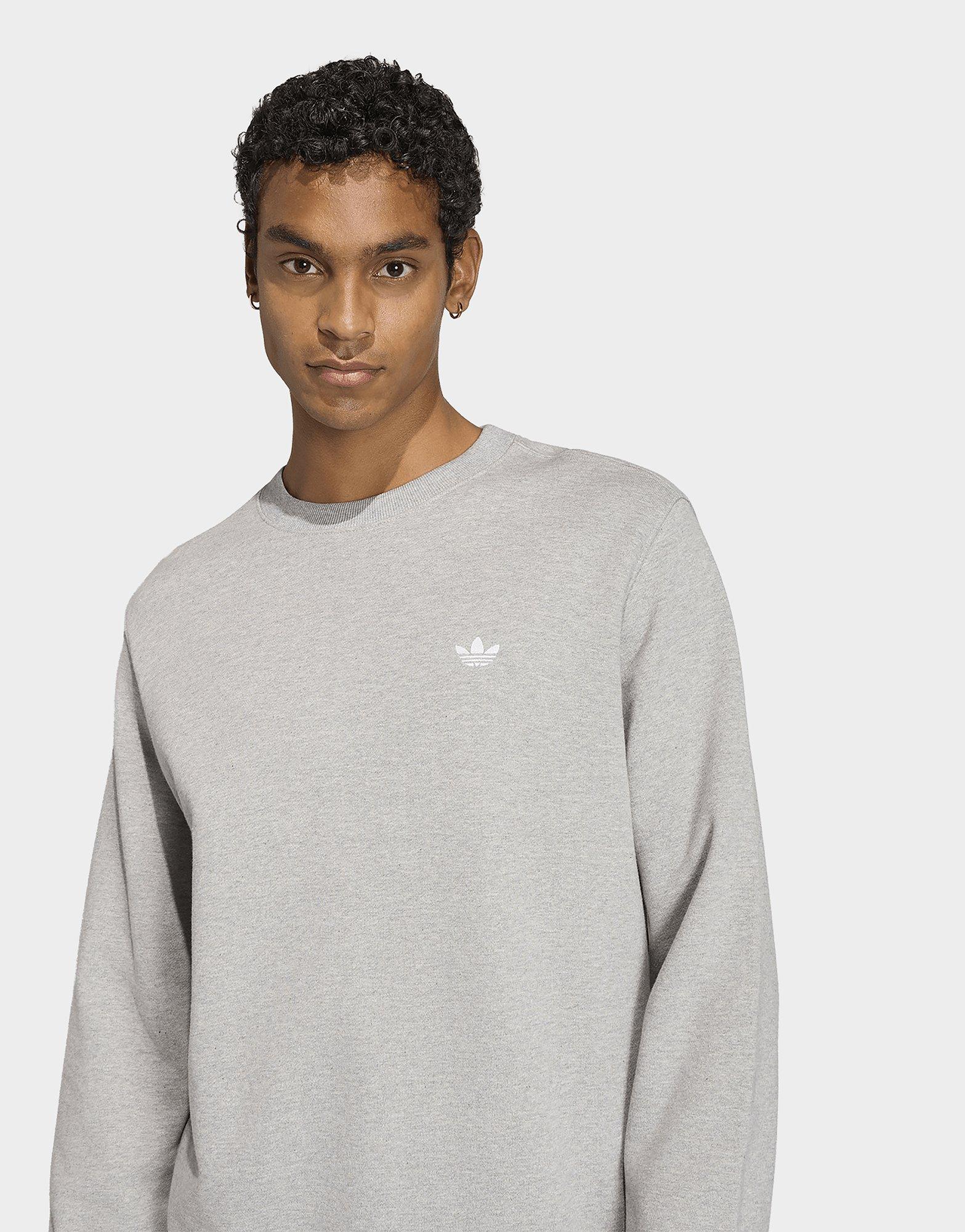 adidas Trefoil Essentials Crew French Terry Sweatshirt