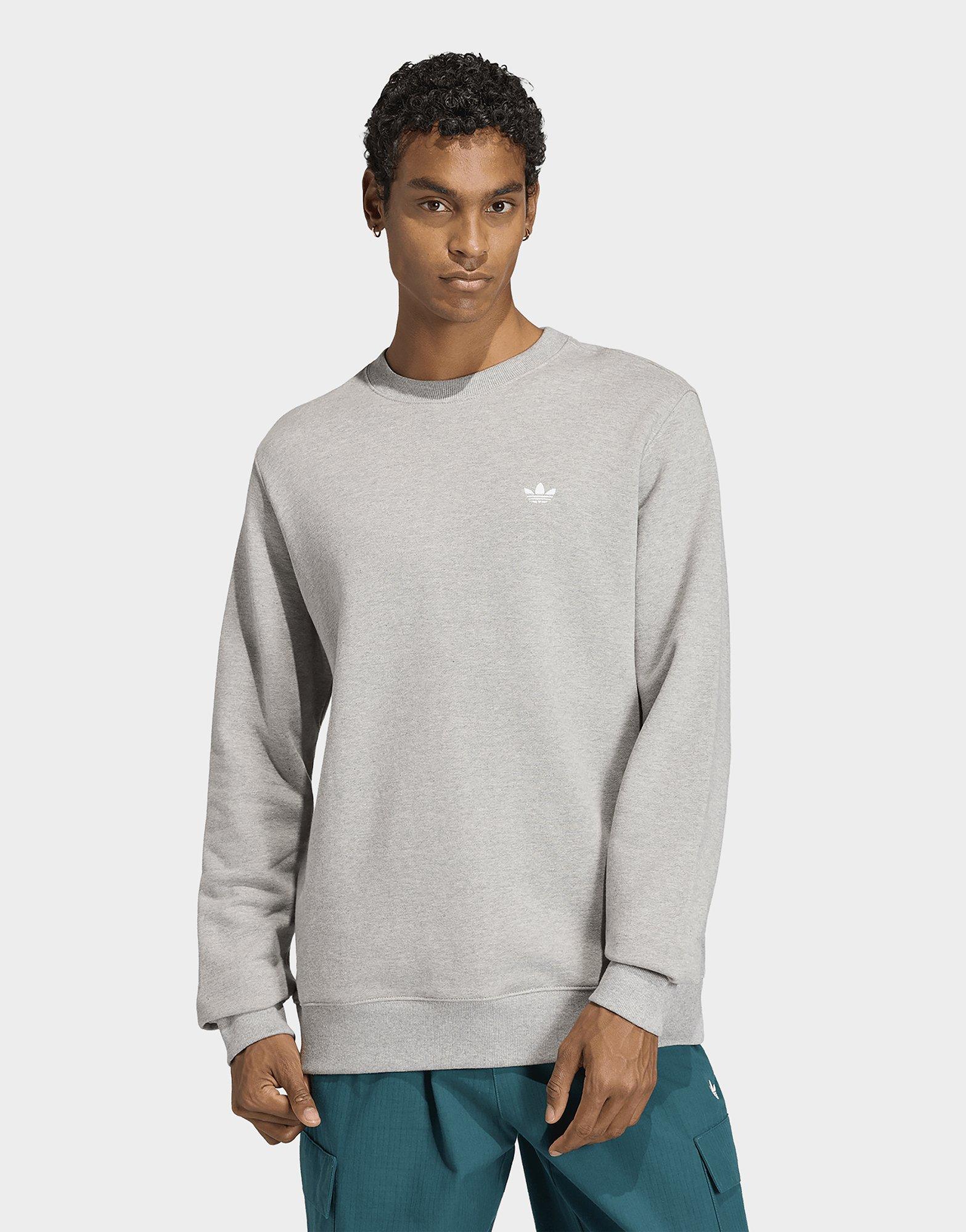 adidas Trefoil Essentials Crew French Terry Sweatshirt