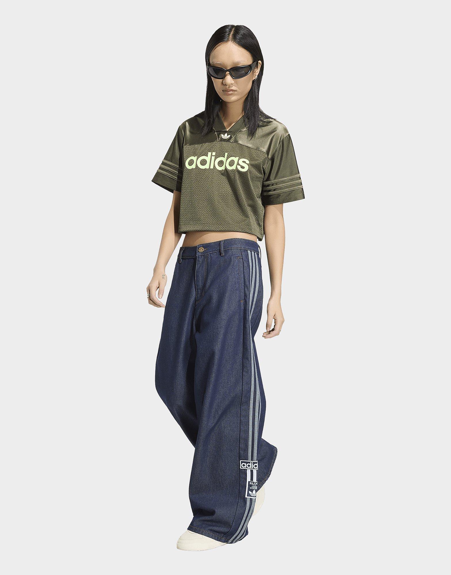 adidas Adibreak Jeans, Weites Bein, Mittelhoher Bund