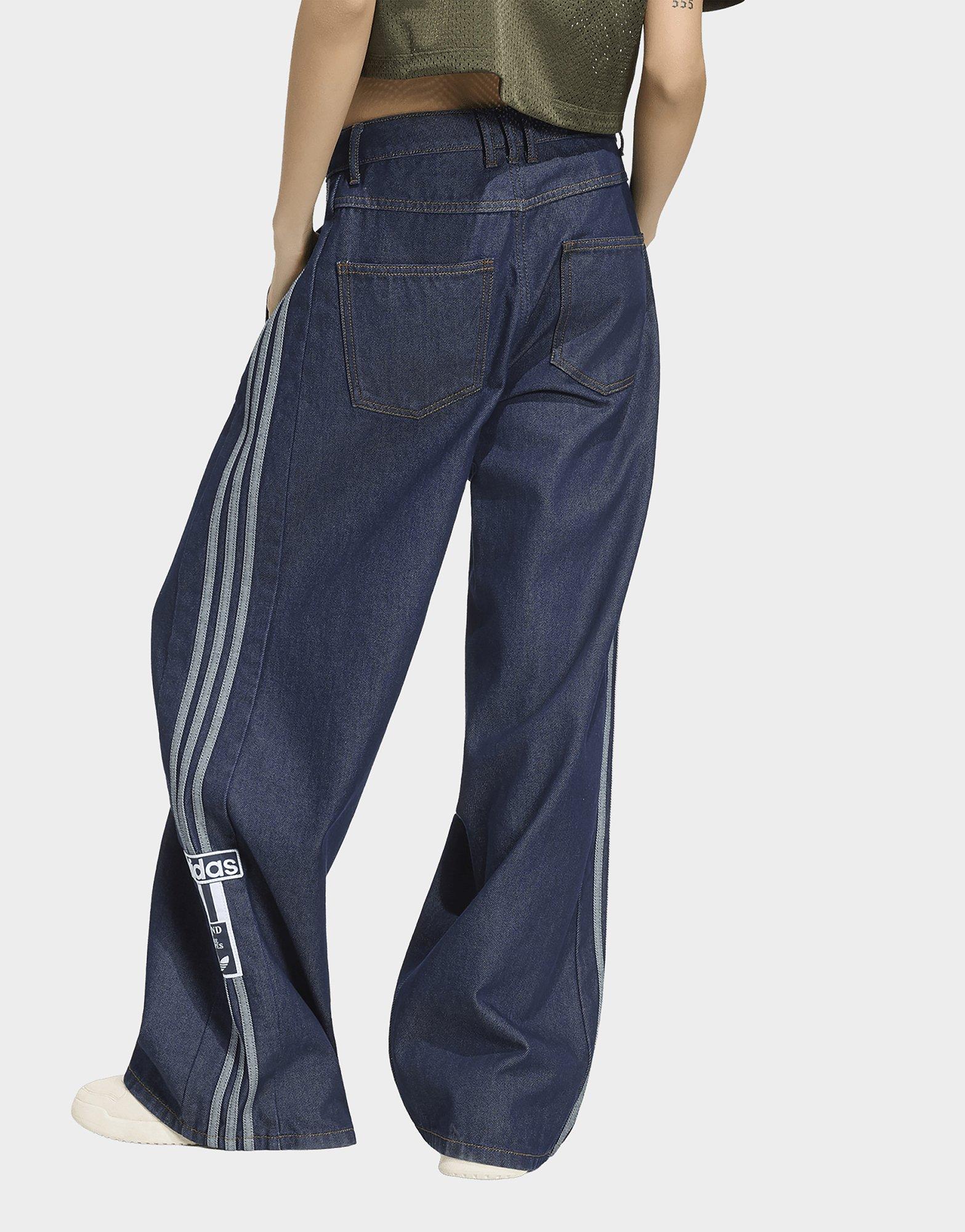 adidas Adibreak Jeans, Weites Bein, Mittelhoher Bund