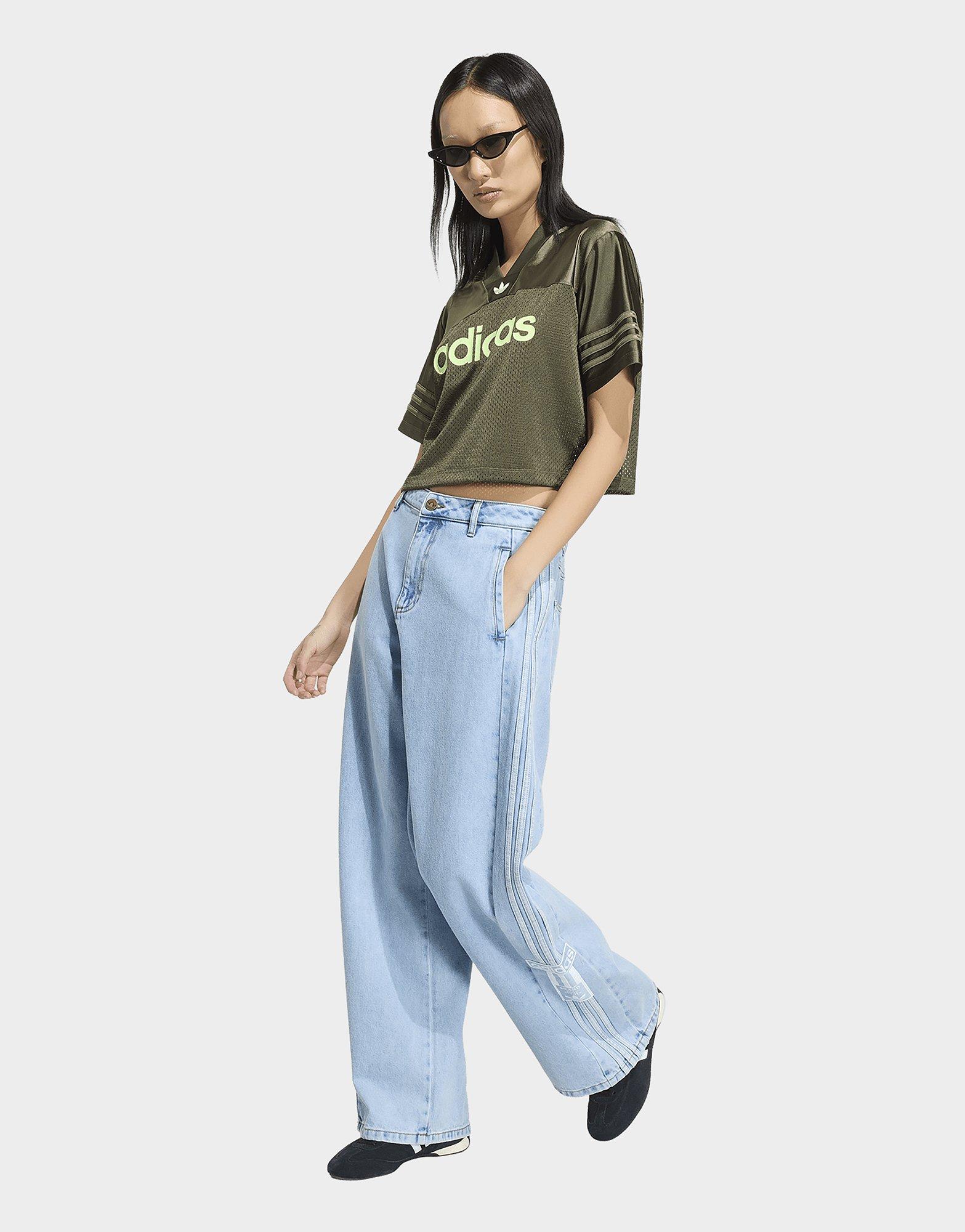 adidas Adibreak Jeans, Weites Bein, Mittelhoher Bund