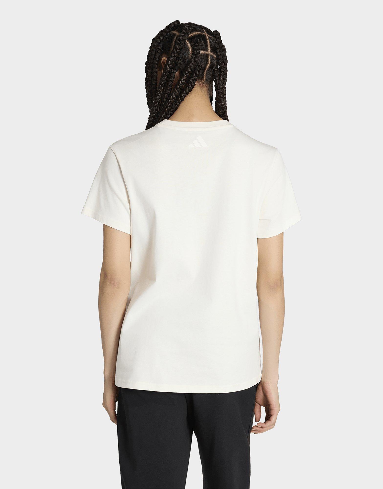adidas Camiseta Estampada Floral De Corte Holgado 2
