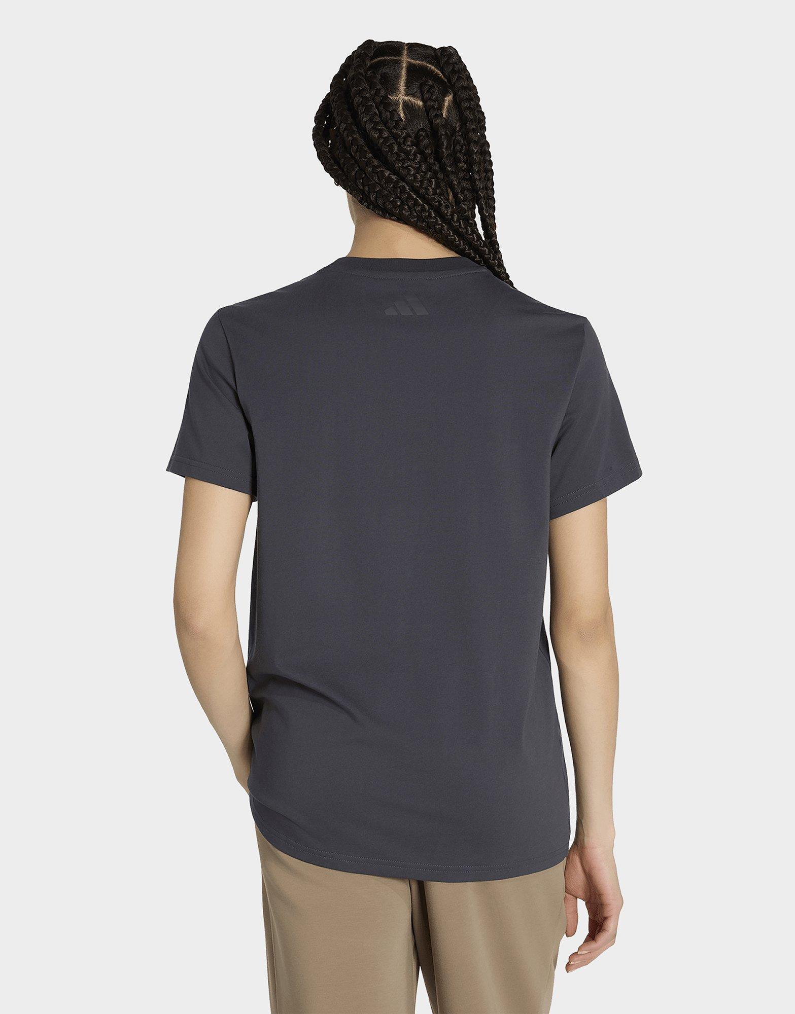 adidas Camiseta Estampada Floral De Corte Holgado 2