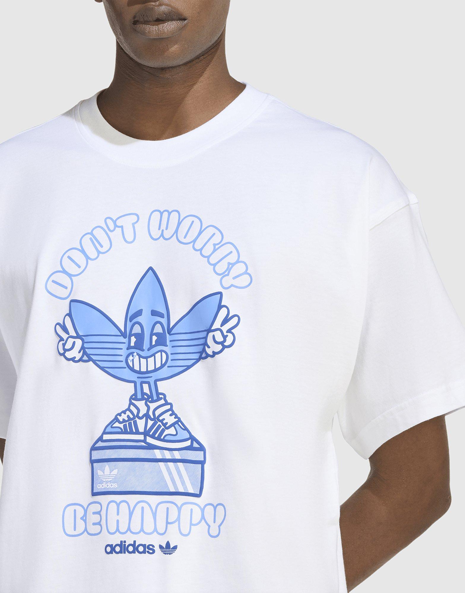 adidas SMILE TREFFY T T-Shirt mit Grafikprint (Kurzarm)