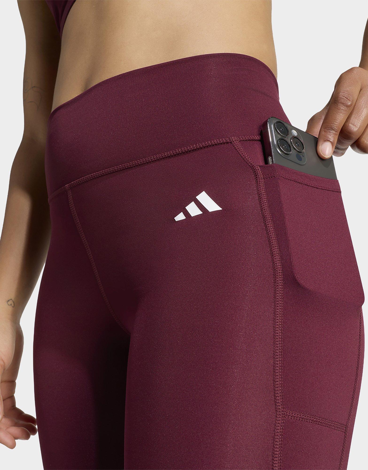 adidas Optimé Essentials Lange Legging Met Zakje