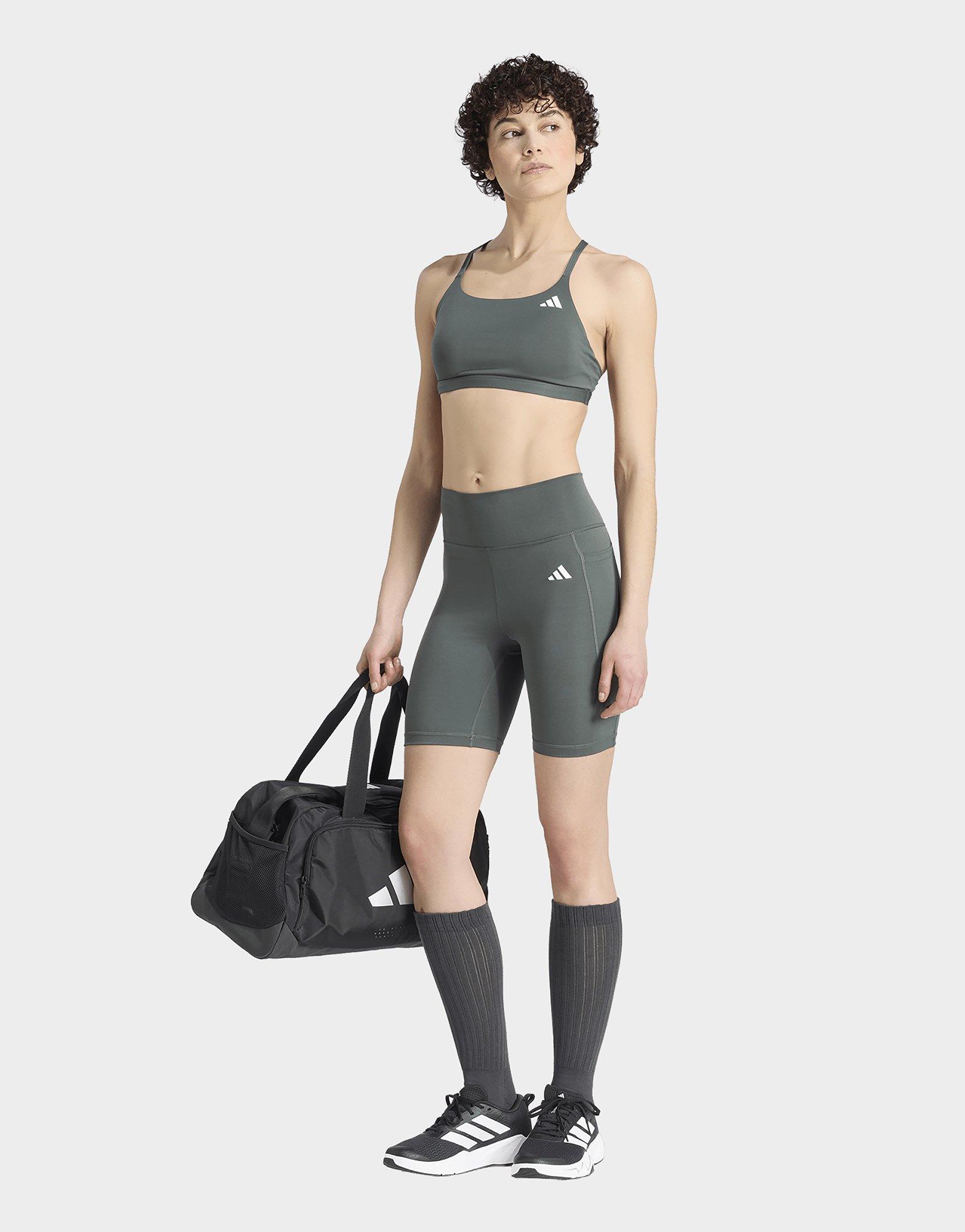 adidas Optimé Essentials Kurze Leggings Mit Tasche, 18 Cm