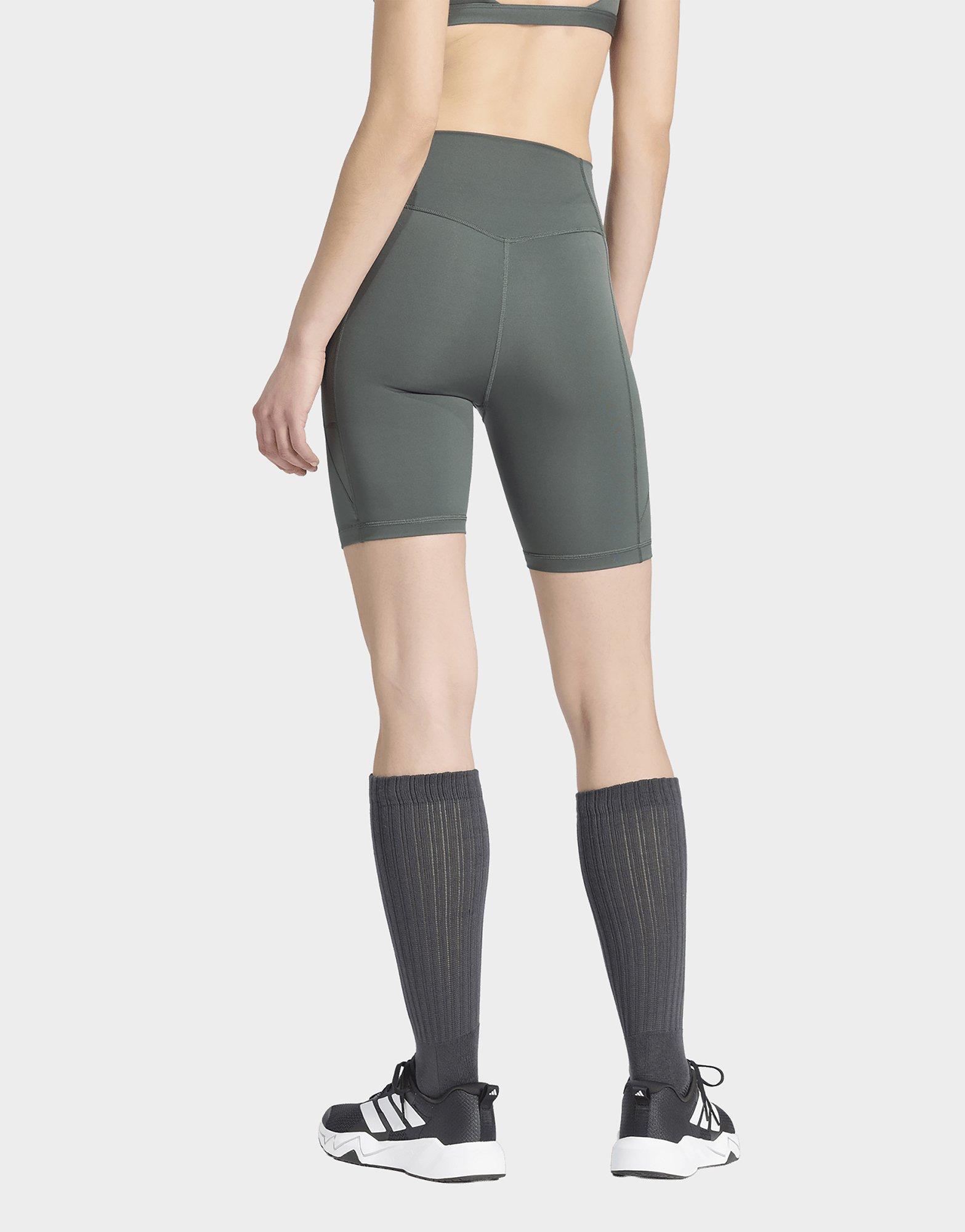 adidas Optimé Essentials Kurze Leggings Mit Tasche, 18 Cm
