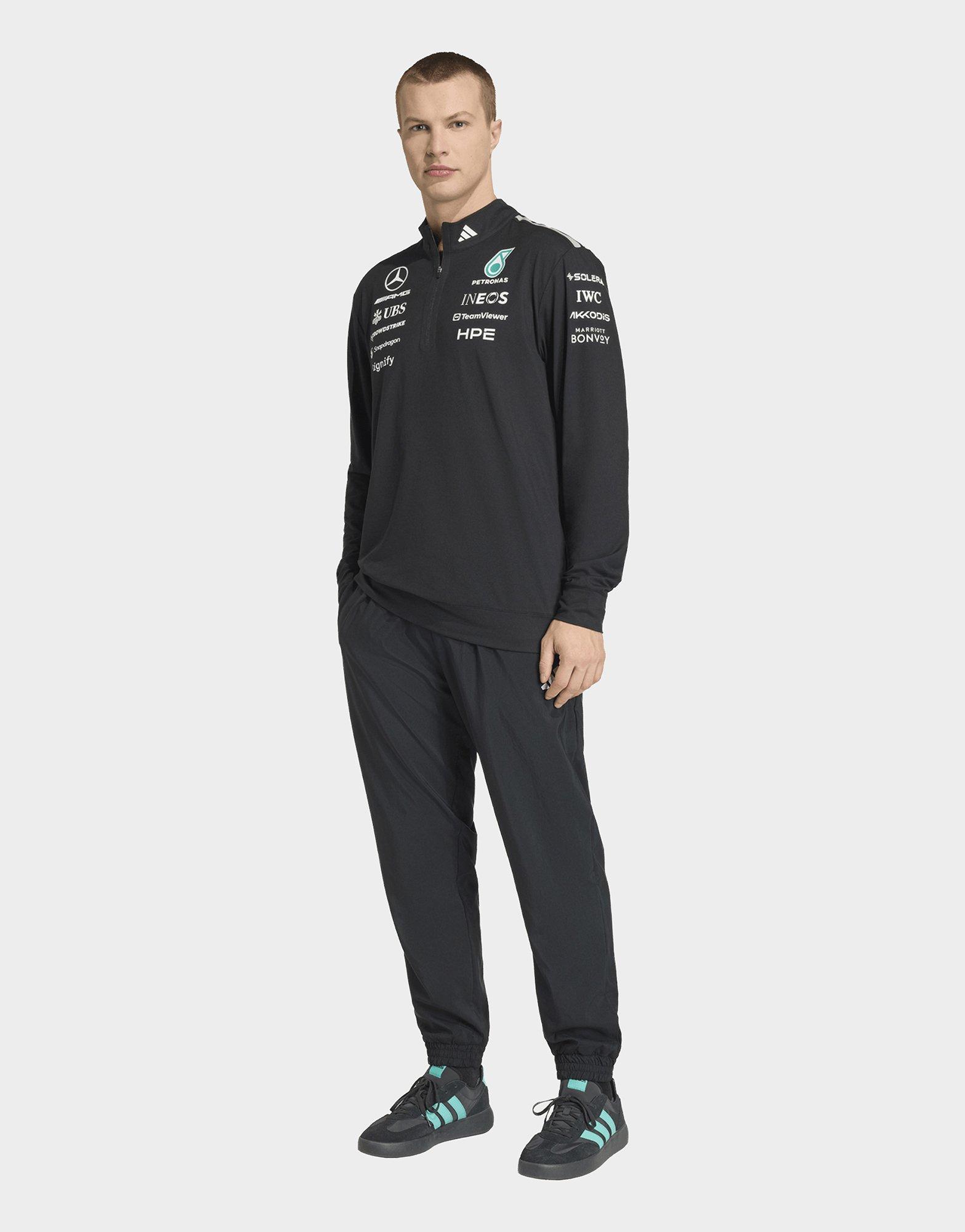 adidas MERCEDES - AMG PETRONAS FORMULA 1 TEAM ENGINEERS QUARTER ZIP Sweatshirt