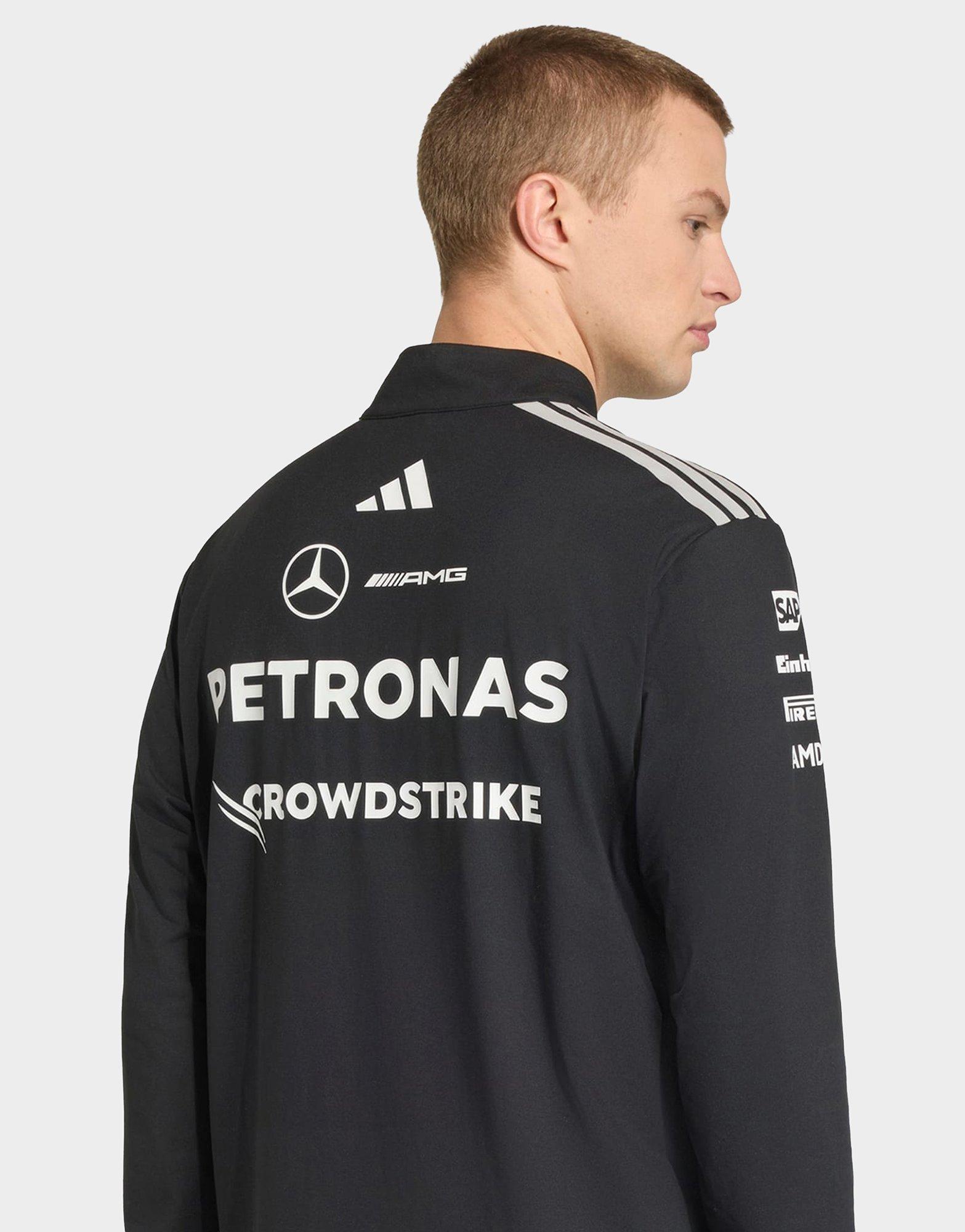 adidas MERCEDES - AMG PETRONAS FORMULA 1 TEAM ENGINEERS QUARTER ZIP Sweatshirt