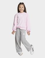 adidas Seasonals Ruffles Sweatset Little Girls