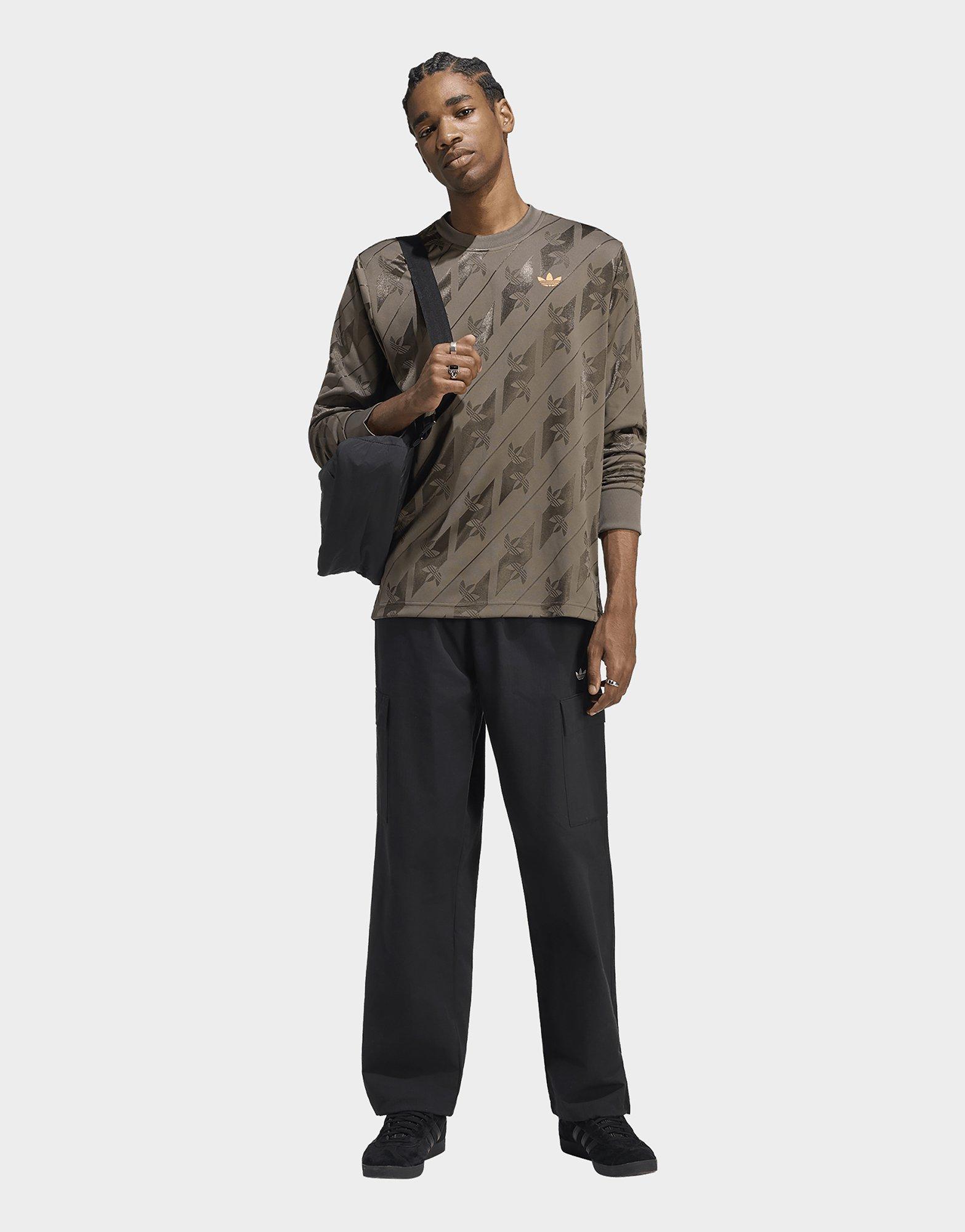 adidas Camiseta De Jacquard De Manga Larga Trefoil