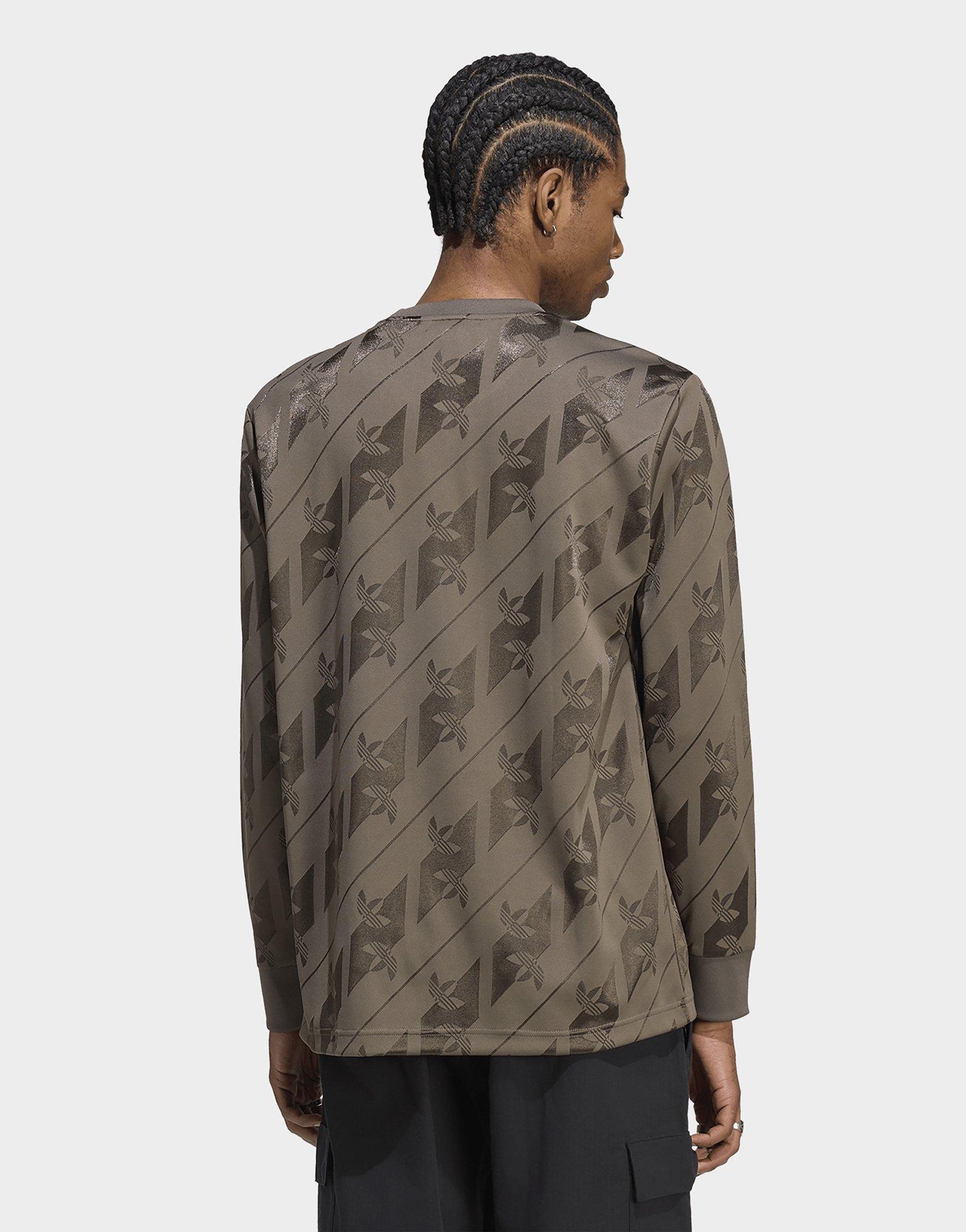adidas Camiseta De Jacquard De Manga Larga Trefoil