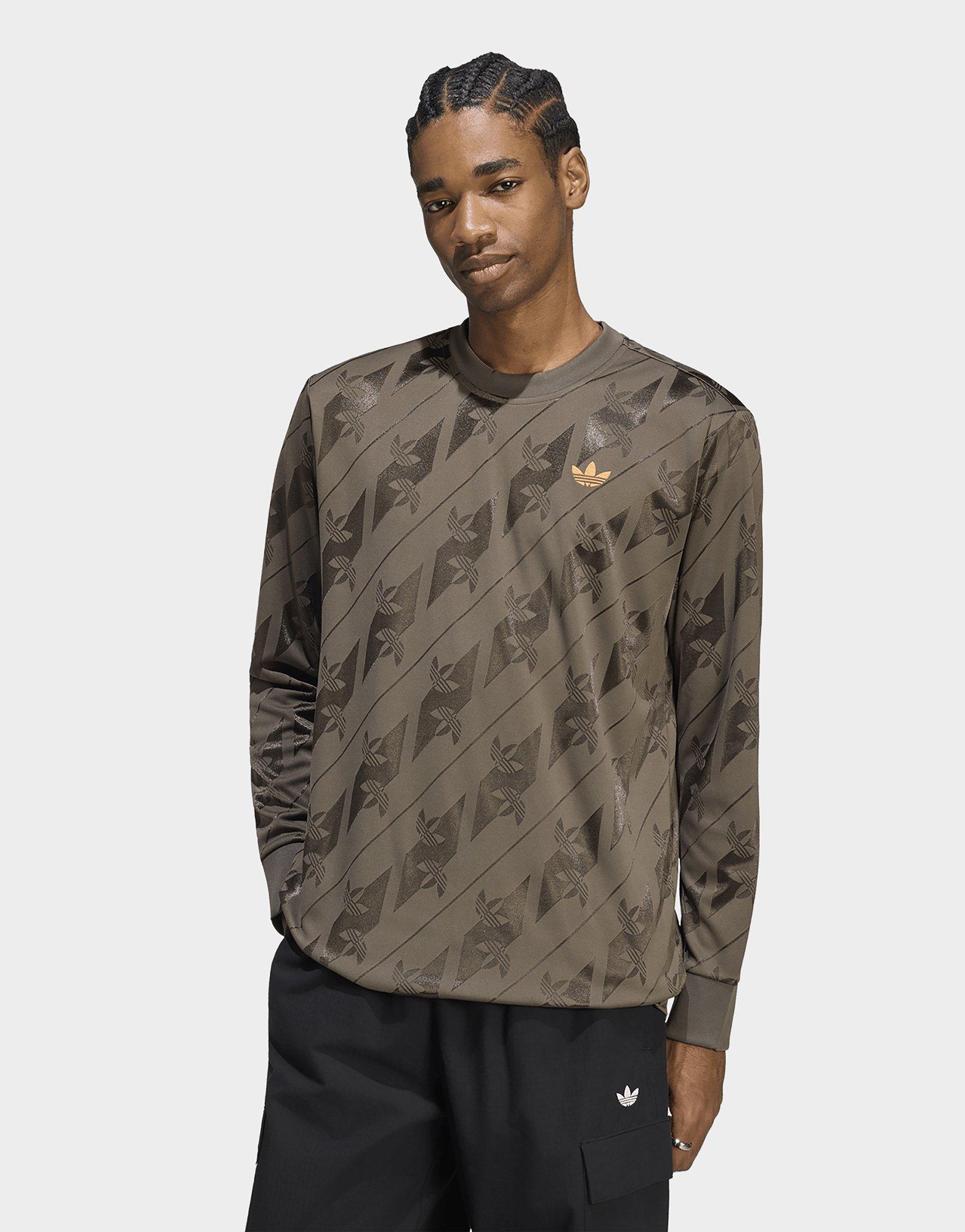 adidas Maglia Jacquard Trefoil Longsleeve