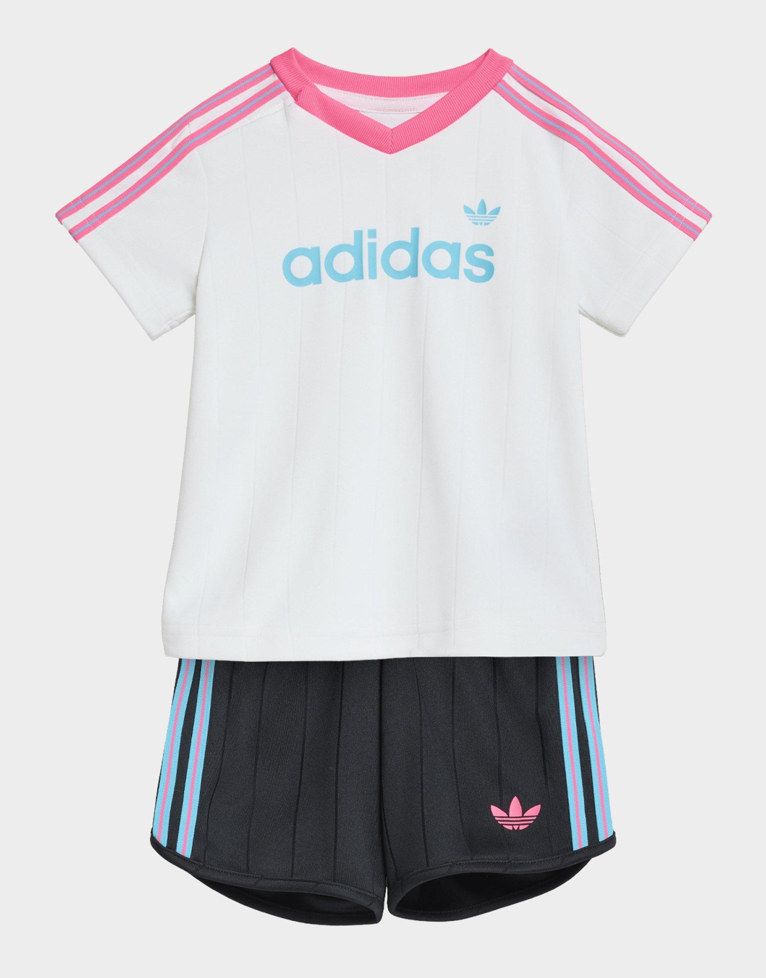 adidas Set Con T-shirt Corta Gessato Sprinter