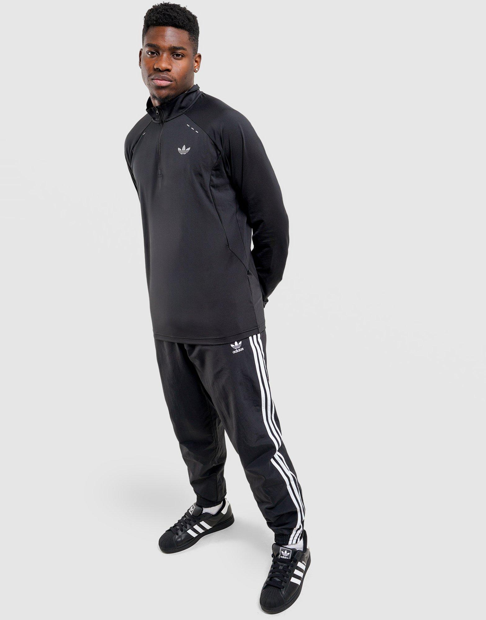 adidas Maillot Zip 1/4 Trèfle Tech Essentials