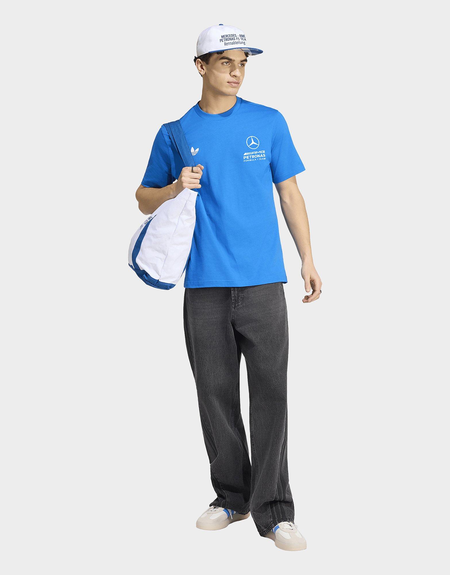adidas T-shirt Blue Wonder Mercedes - Amg Petronas Formula 1 Team