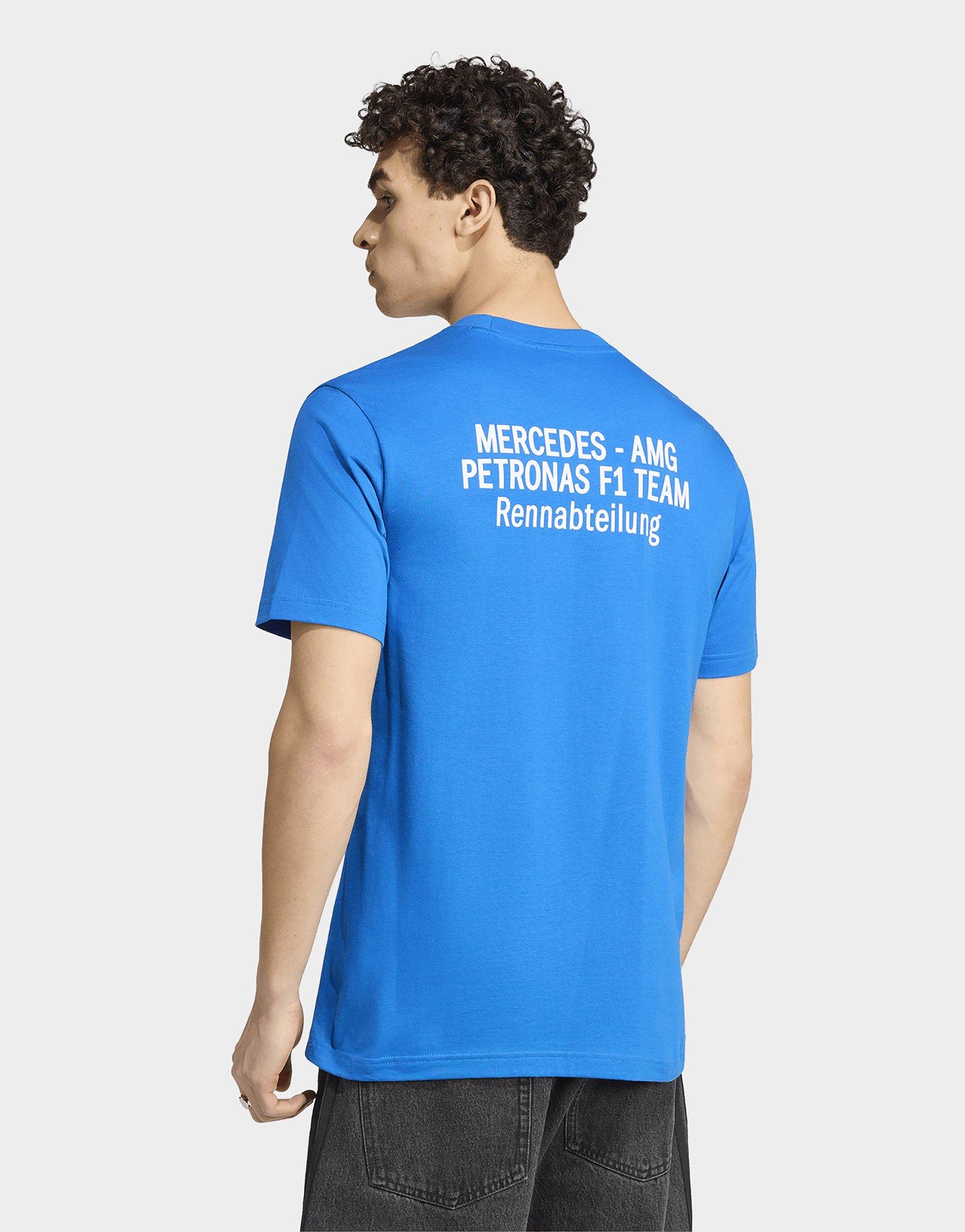 adidas T-shirt Blue Wonder Mercedes - Amg Petronas Formula 1 Team
