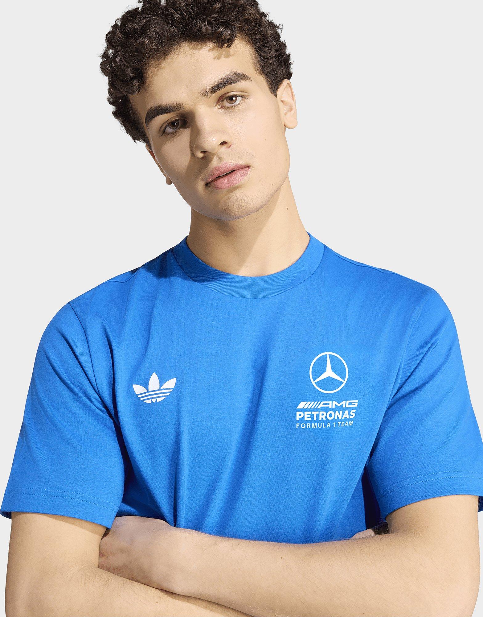 adidas T-shirt Blue Wonder Mercedes - Amg Petronas Formula 1 Team