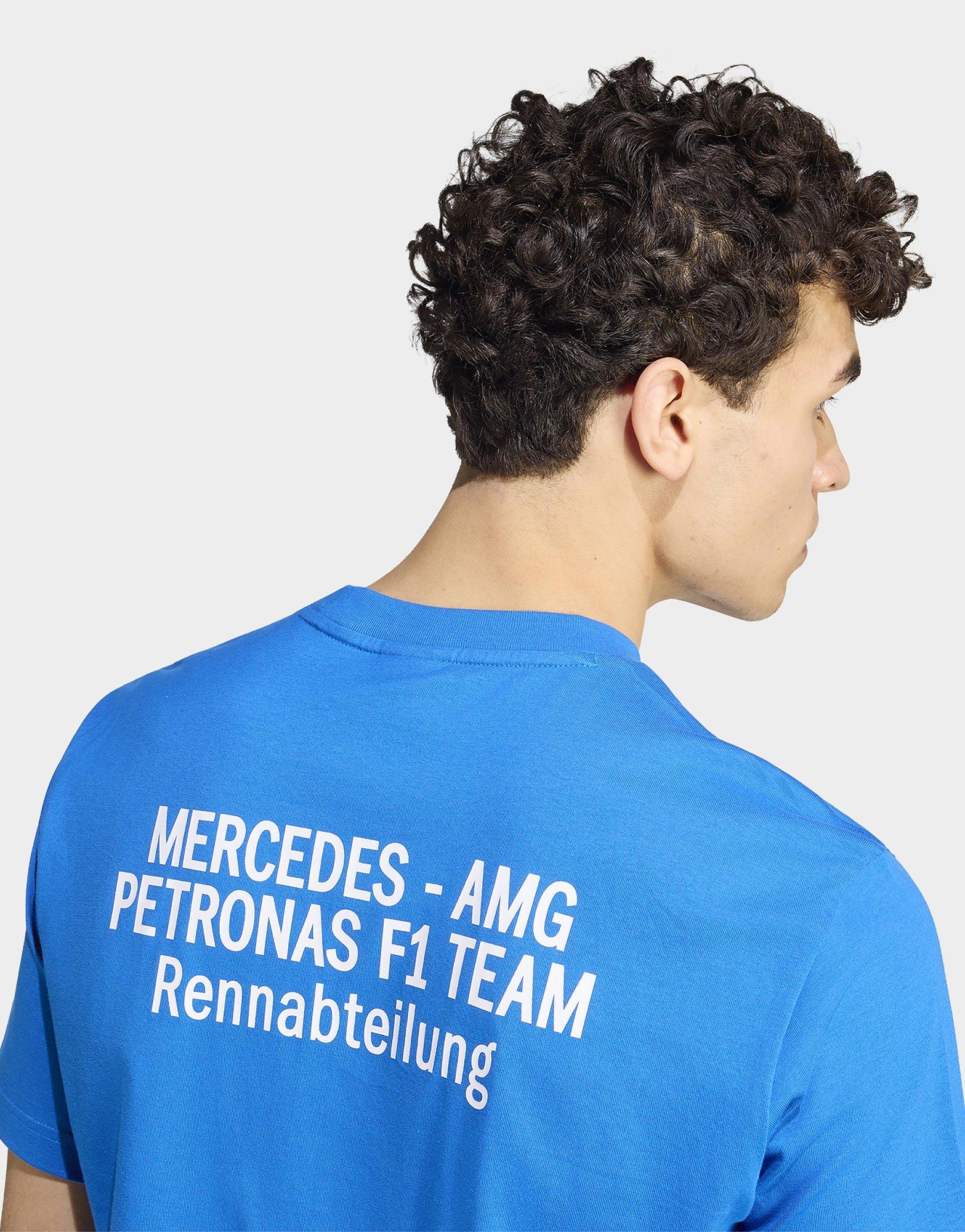 adidas T-shirt Blue Wonder Mercedes - Amg Petronas Formula 1 Team