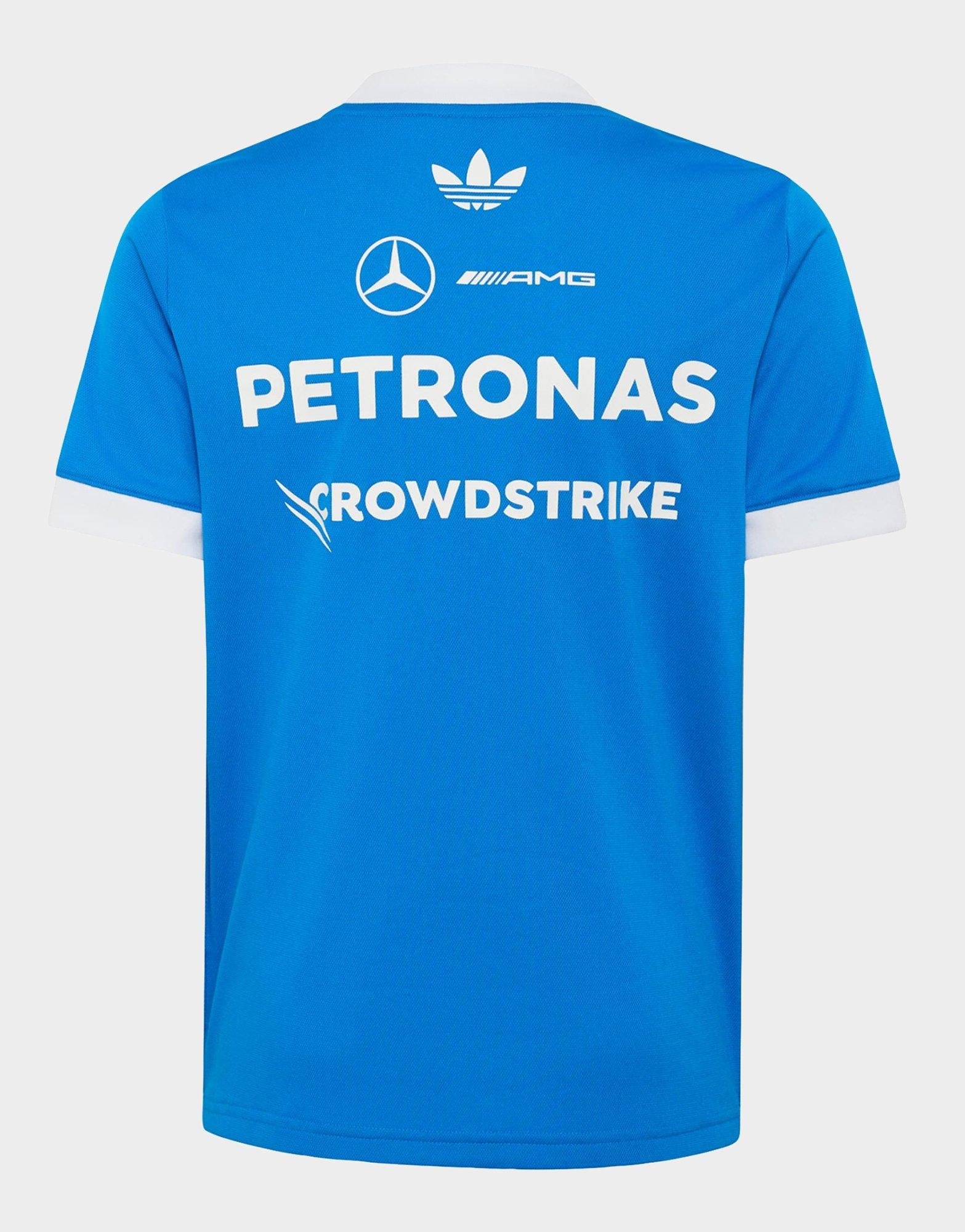 adidas Maillot Pilote Mercedes - Amg Petronas Formula 1 Team Blue Wonder
