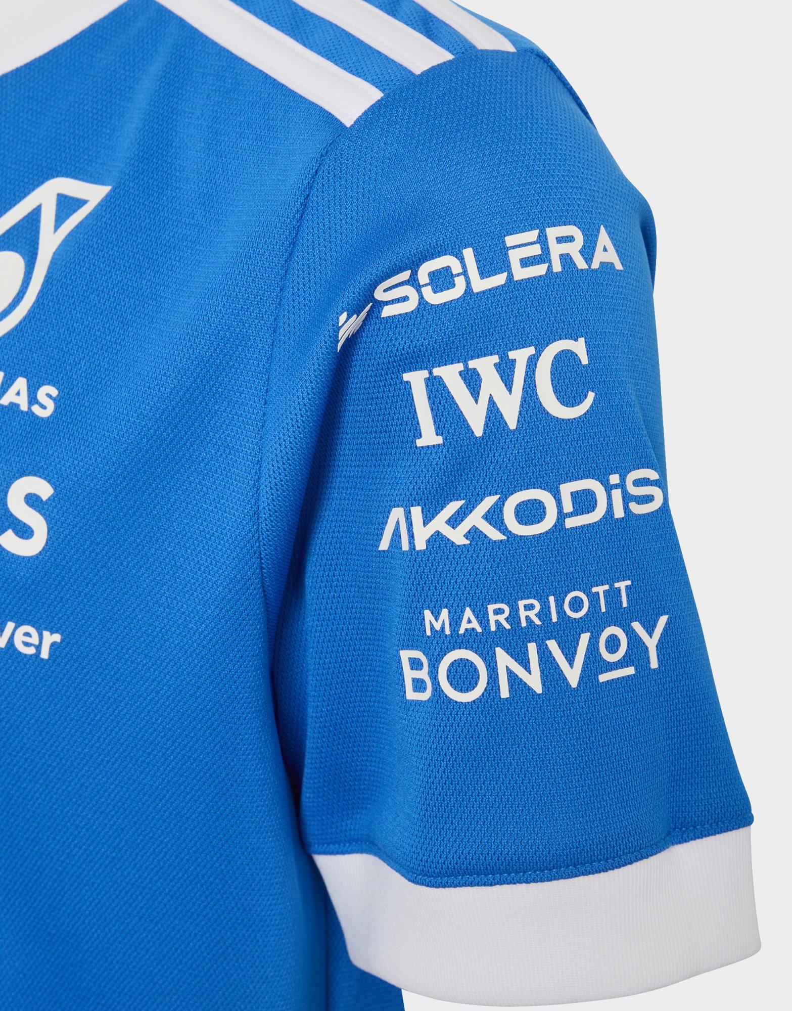 adidas Maillot Pilote Mercedes - Amg Petronas Formula 1 Team Blue Wonder