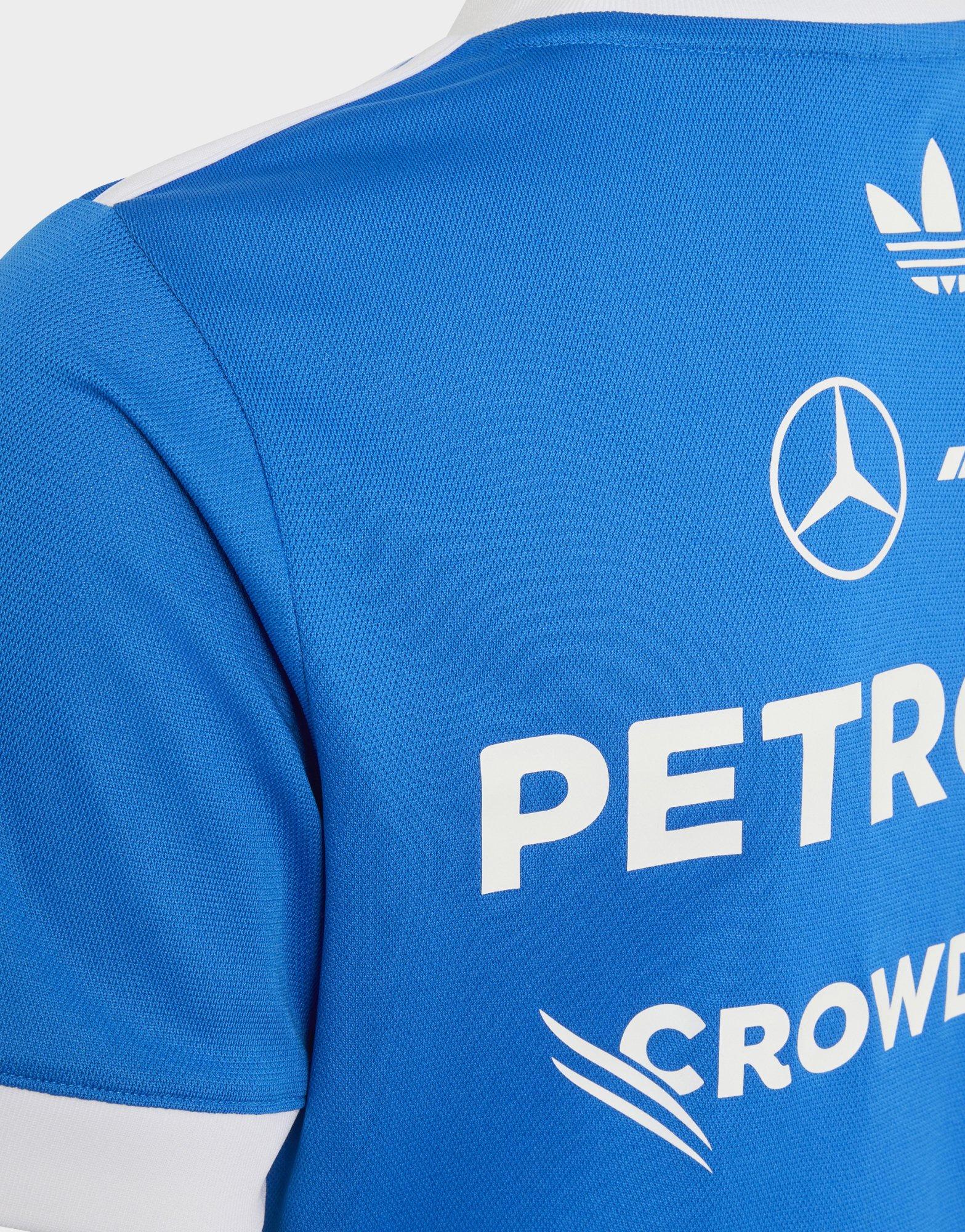 adidas Maillot Pilote Mercedes - Amg Petronas Formula 1 Team Blue Wonder