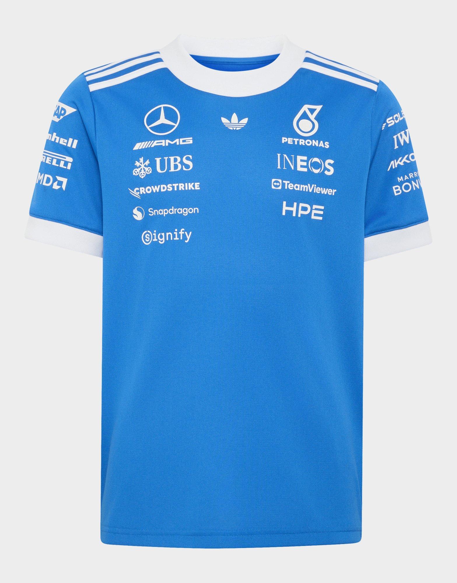 adidas Mercedes - Amg Petronas Formula 1 Team Blue Wonder Driver Jersey