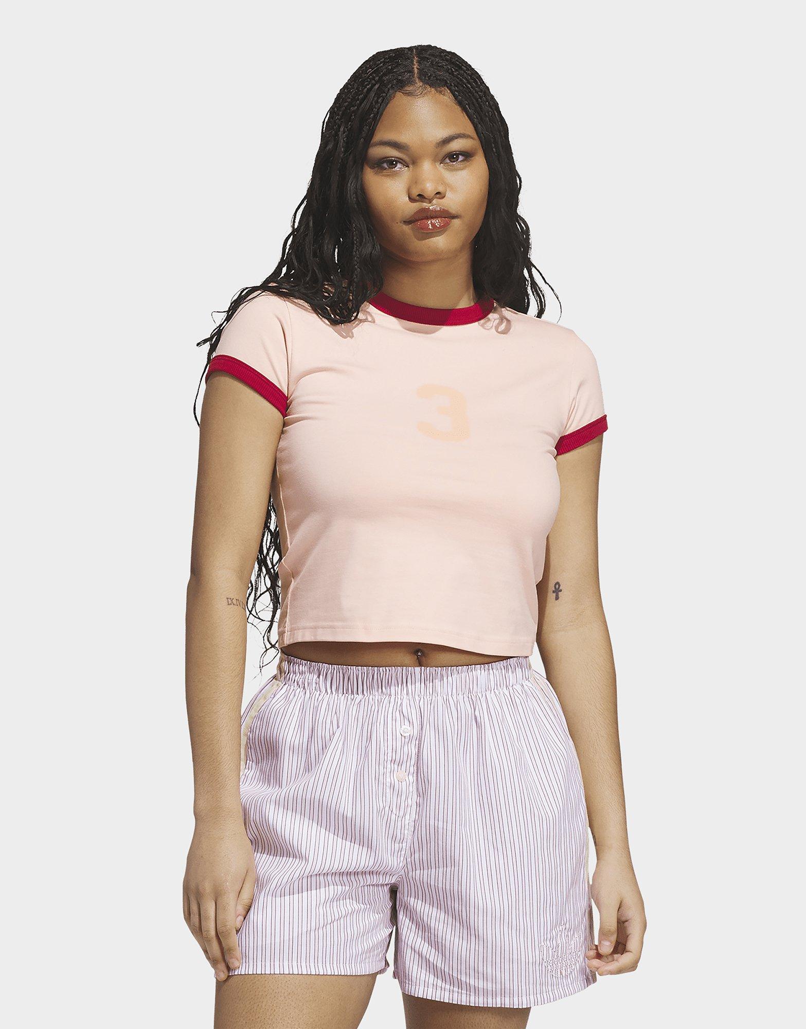 adidas Graphic Ringer Baby Tee