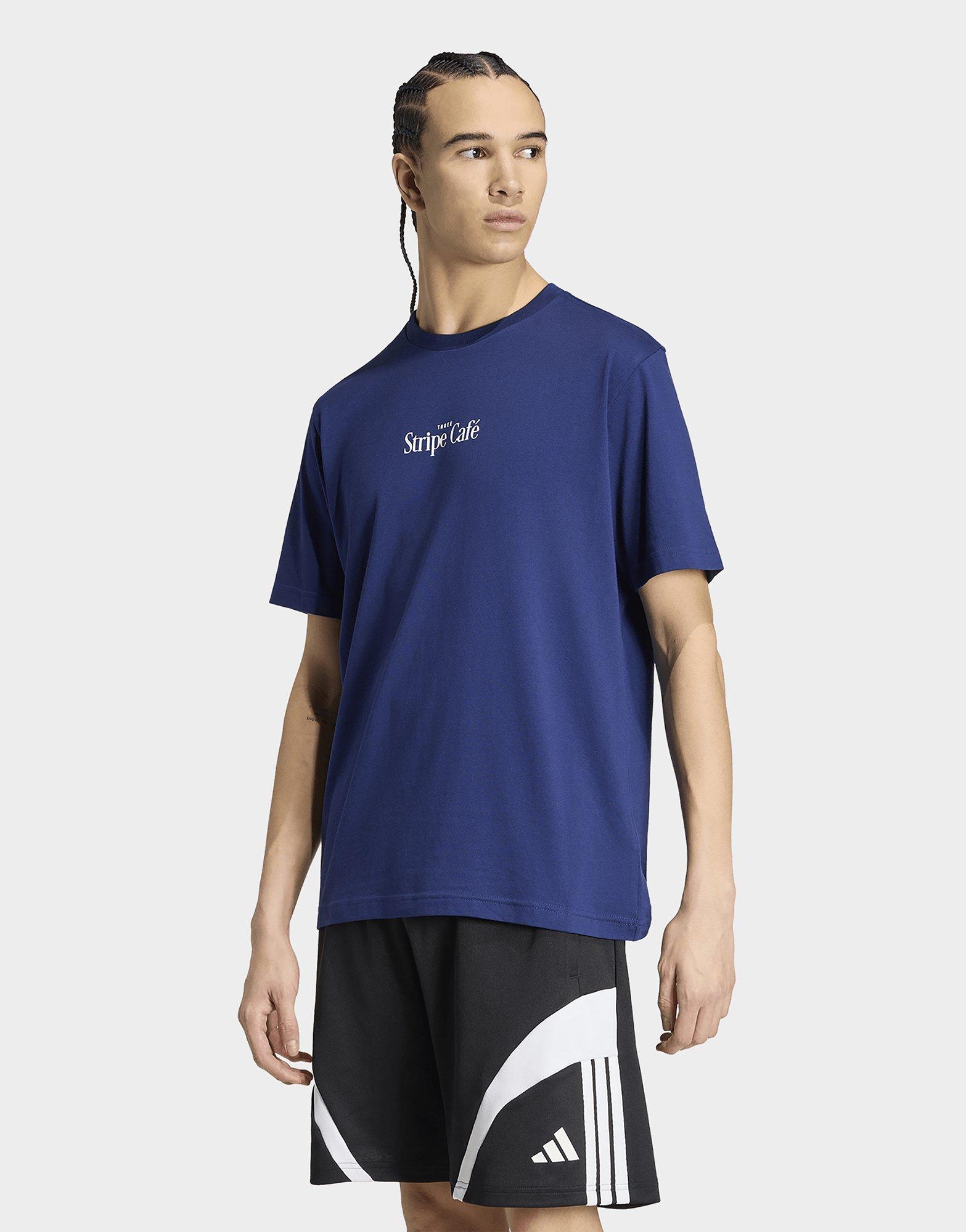 adidas T-shirt Graphic Coffee Cafe Donut Bag