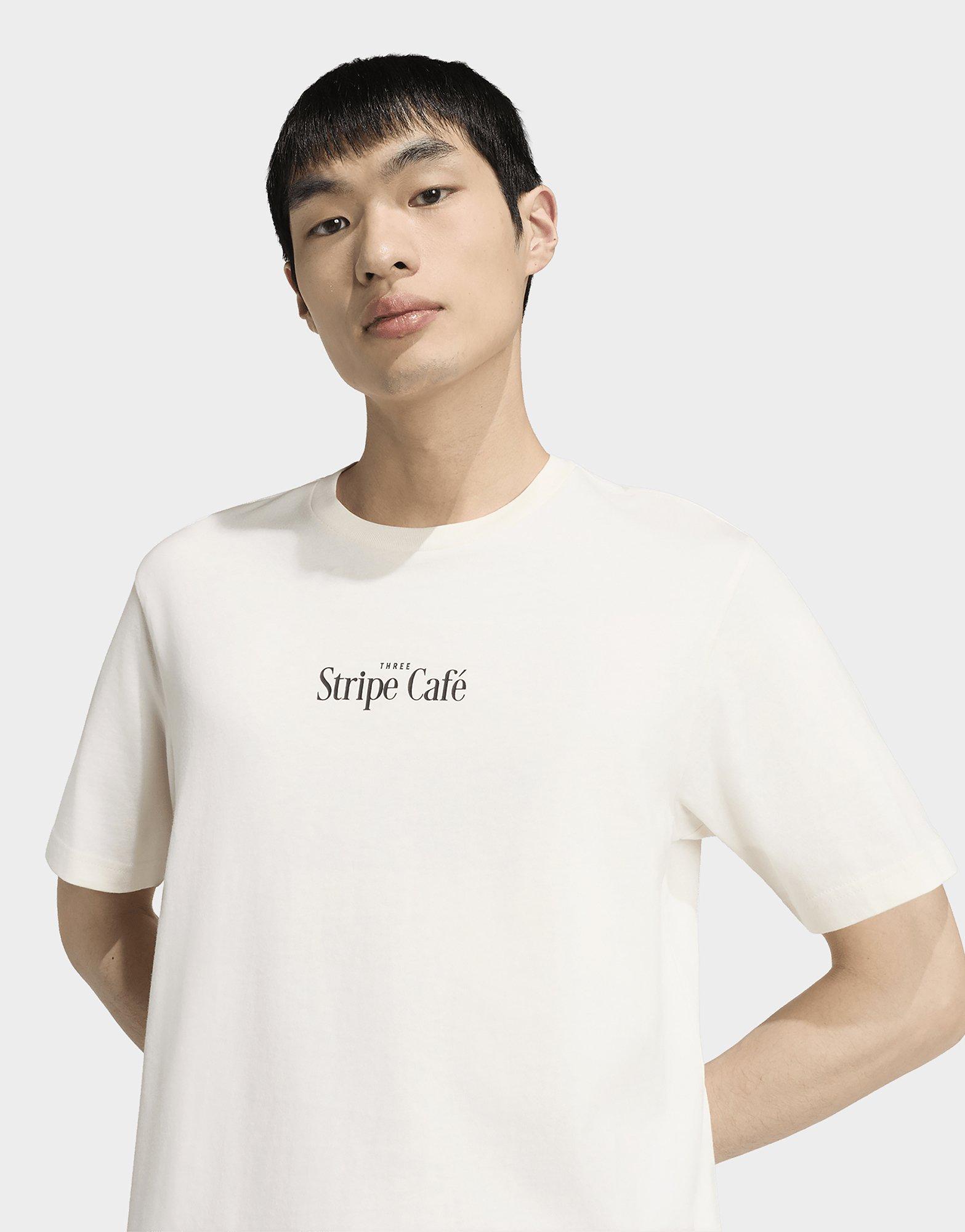adidas Coffee Cafe Donut Bag Grafik T-shirt